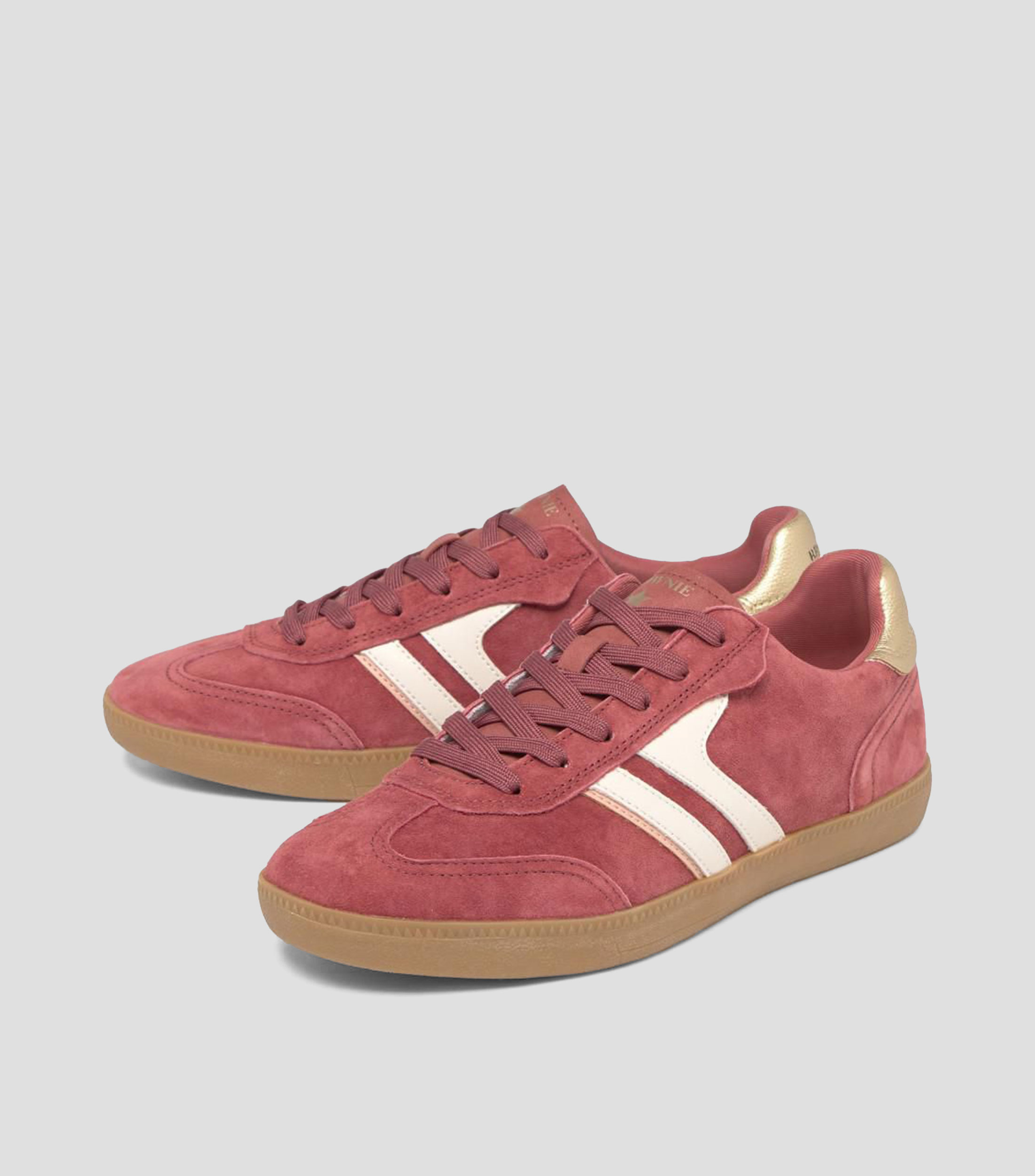 Tenis casuales con logotipo Mujer