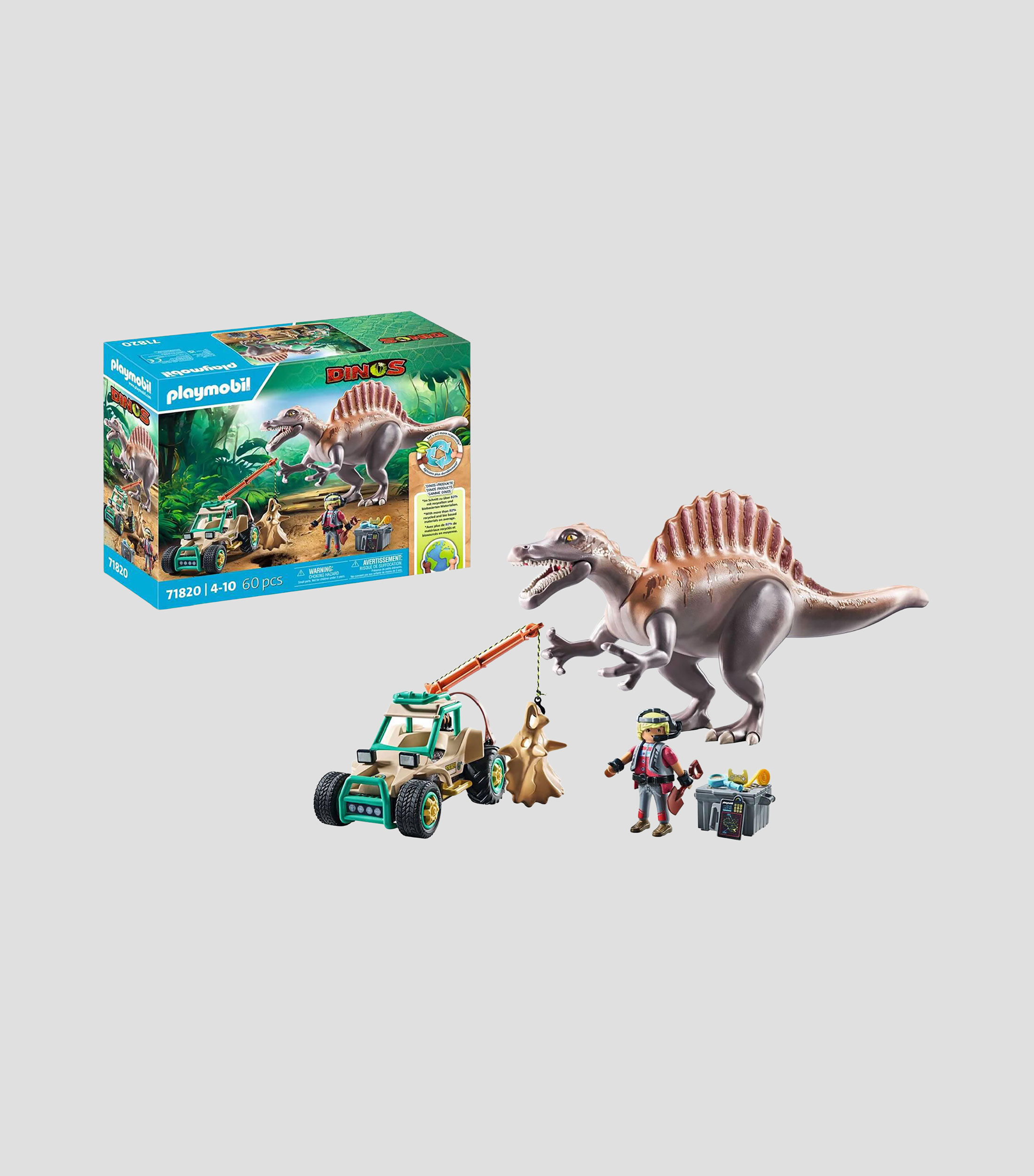 Ataque del spinosaurio