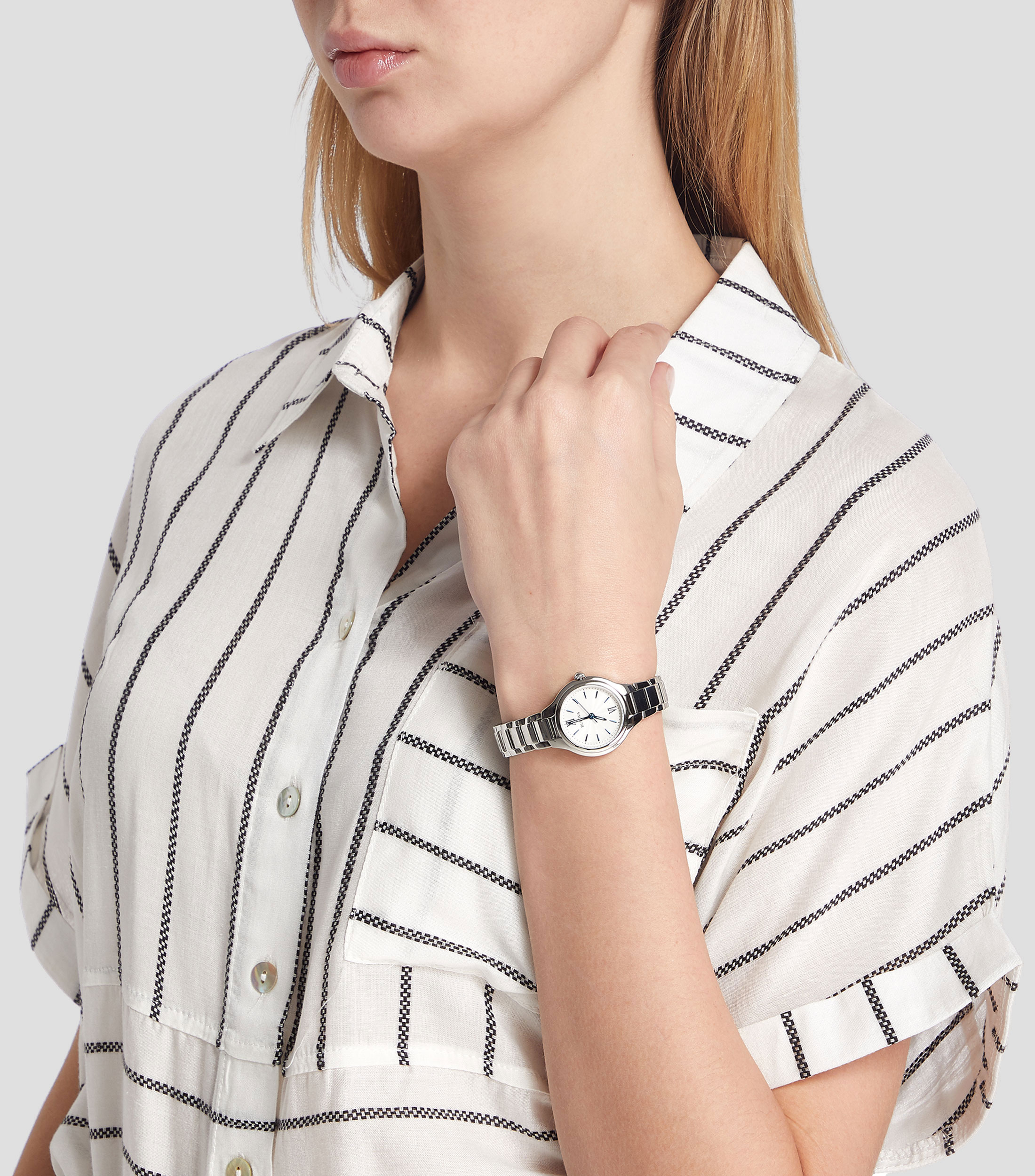 Reloj para Mujer Clásico De Vestir, Plata