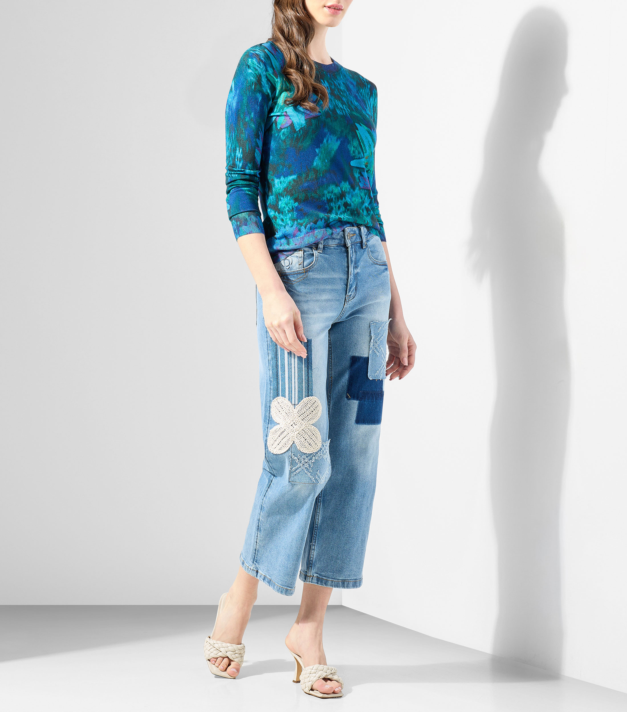 Jeans recto Mujer