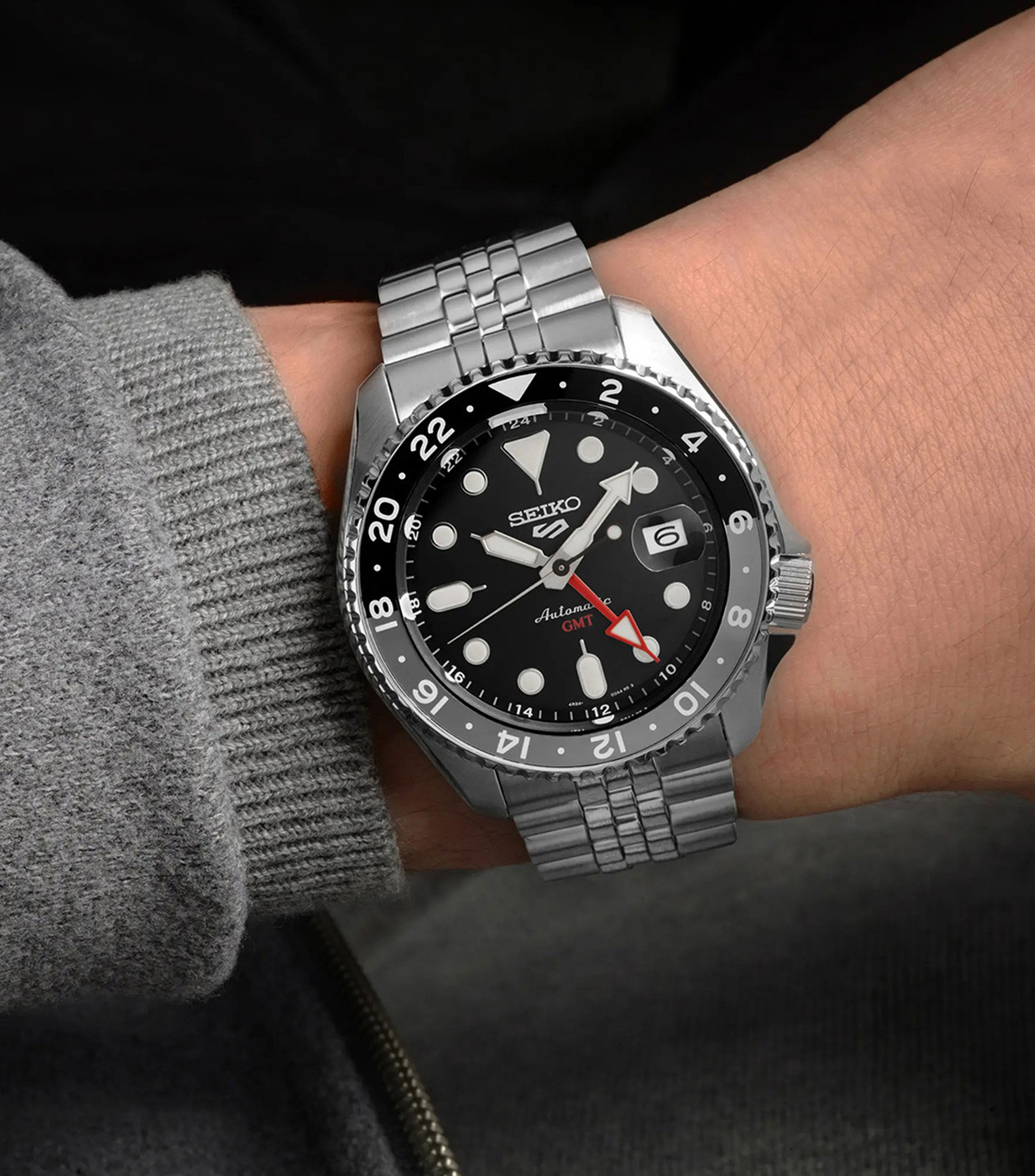 Reloj para hombre Casual, Plata