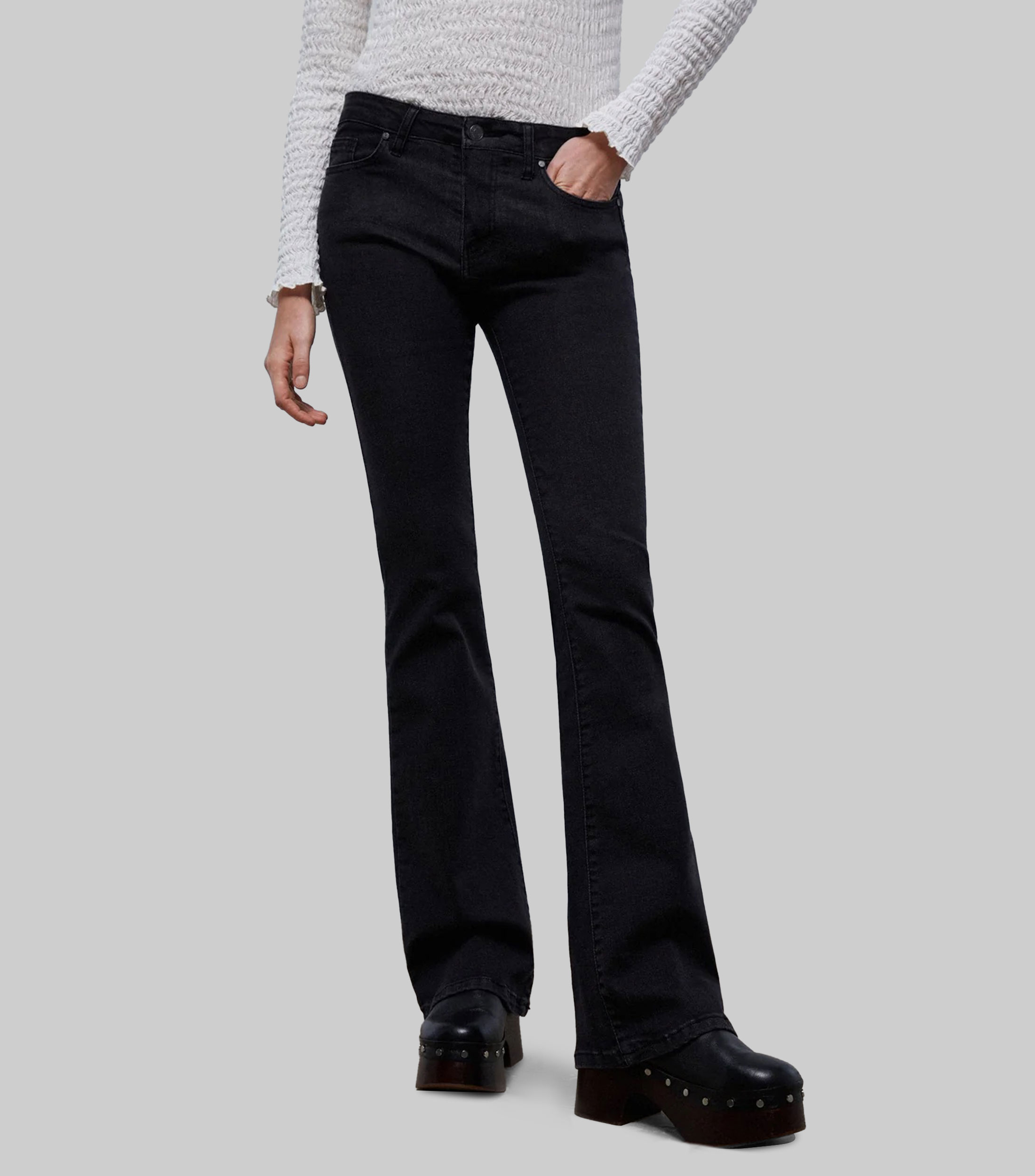 Jeans Acampanado Mujer