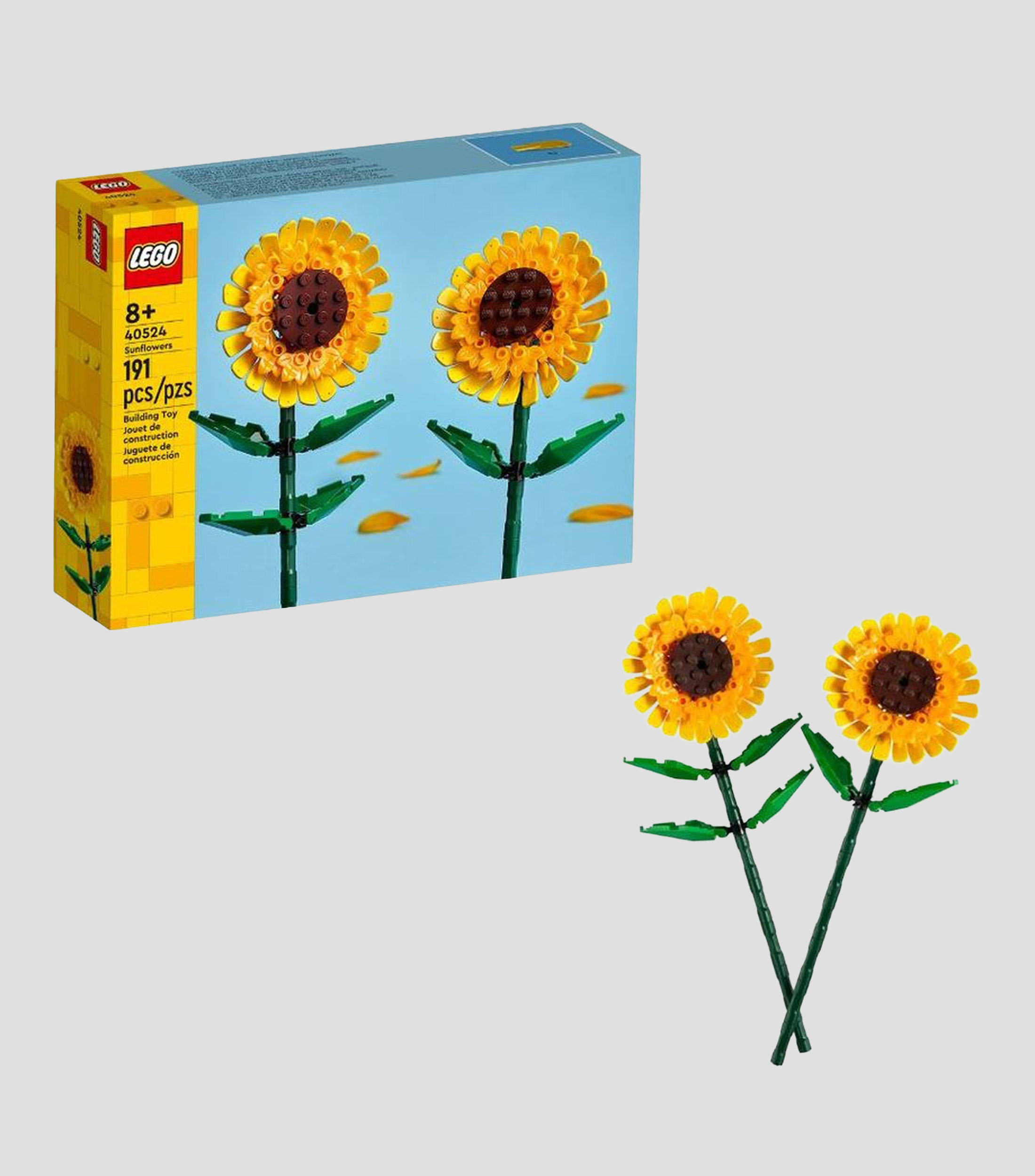Lego Girasoles Kit de construcción decorativa 40524