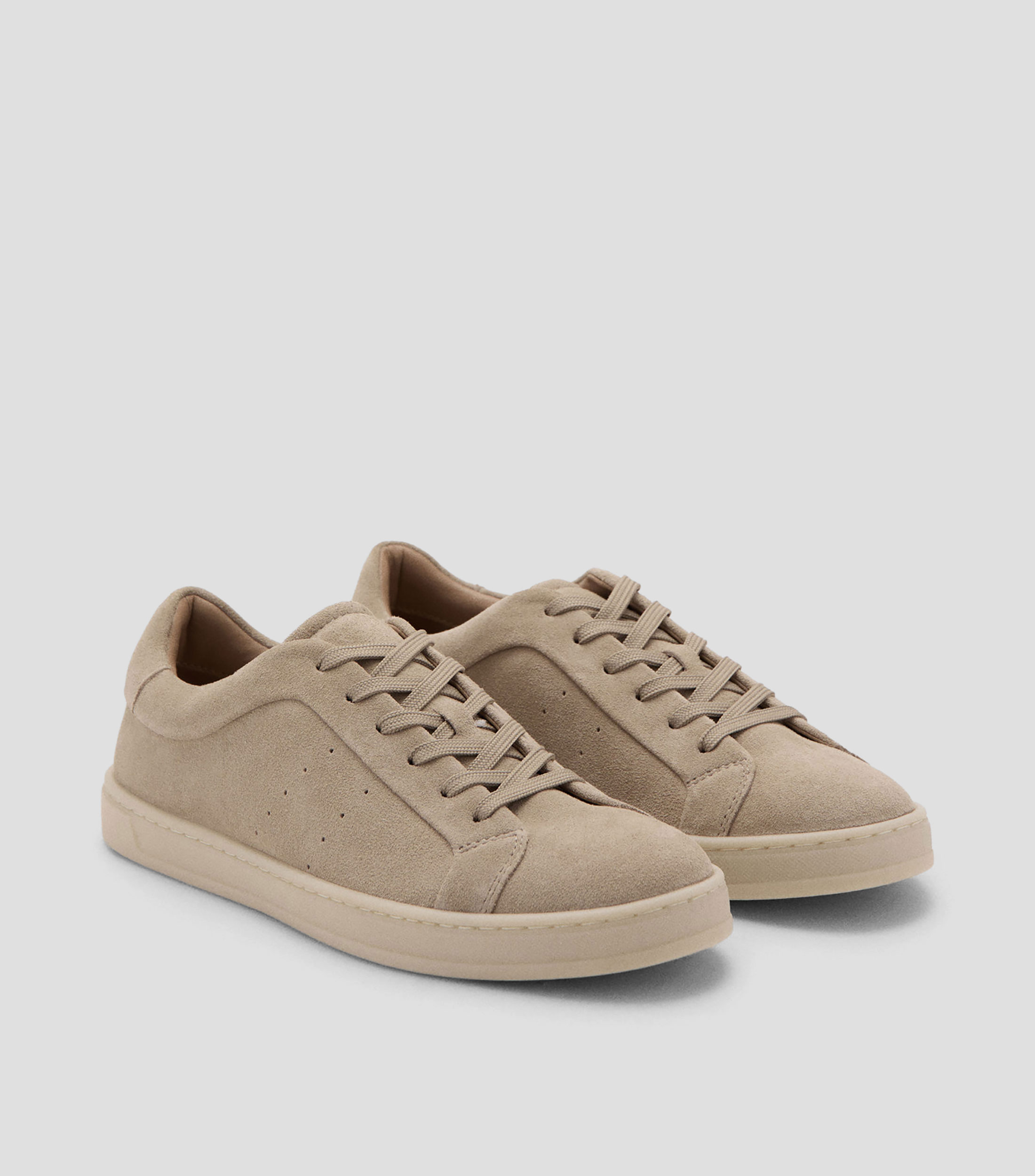 Tenis casuales en piel Hombre