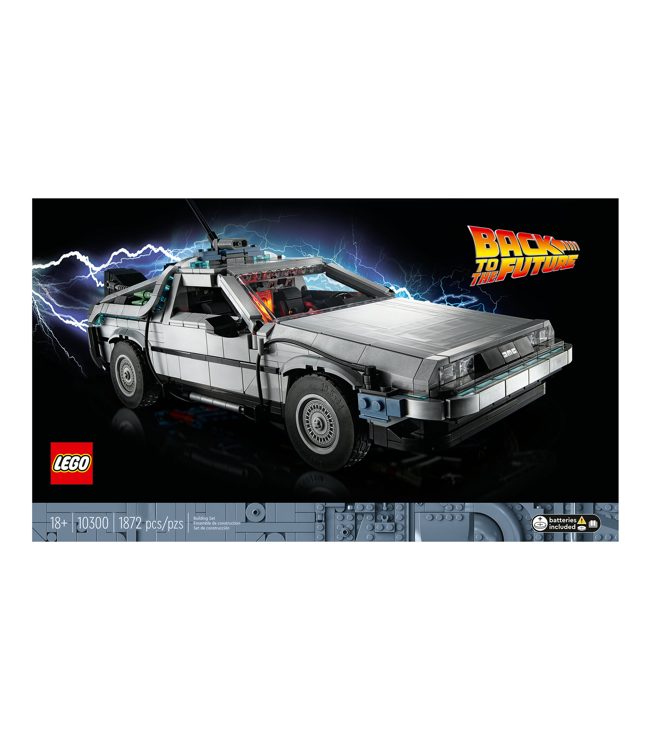 Lego Back to the Future, Máquina del tiempo