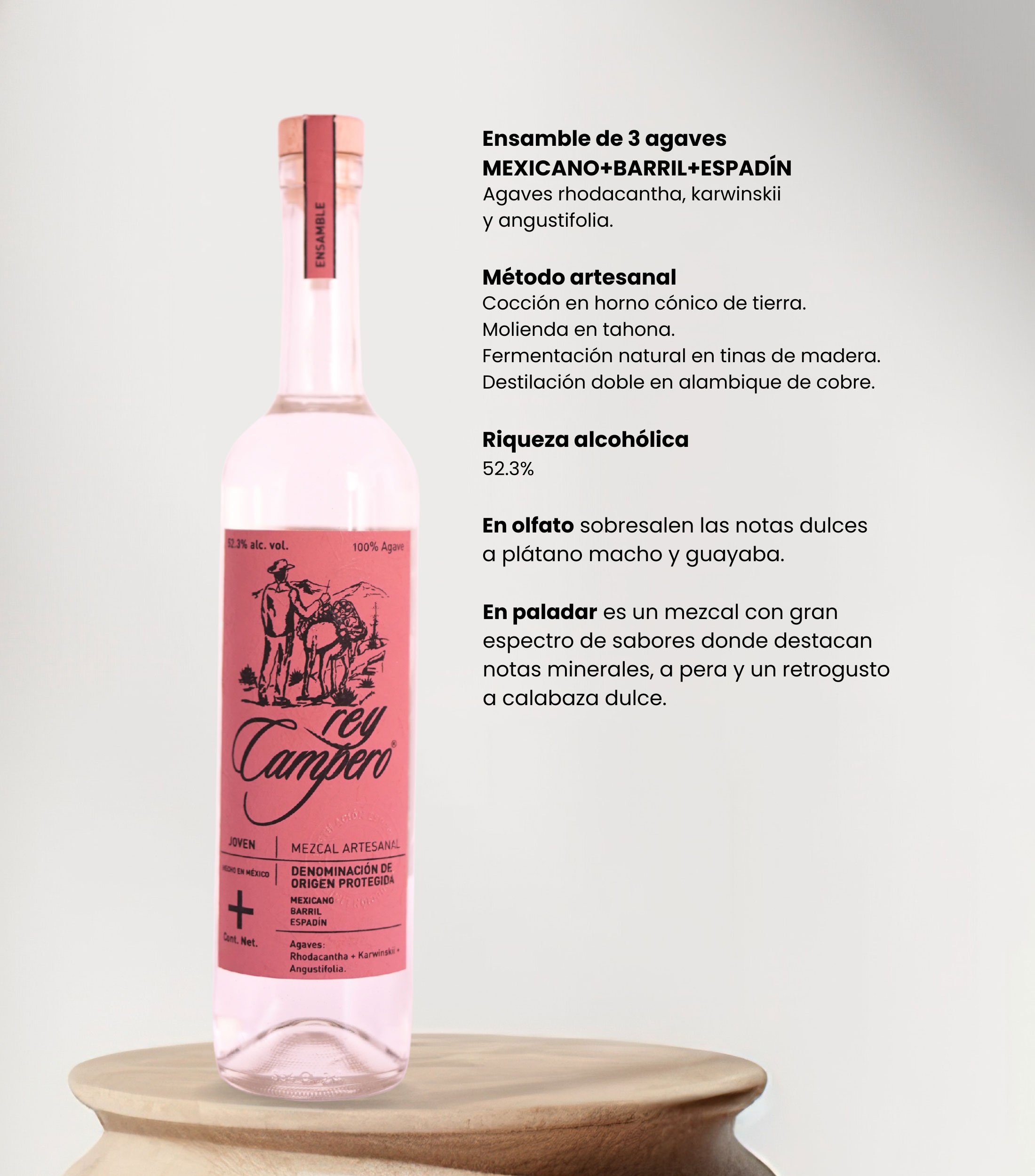 Mezcal Artesanal Ensamble, 750 ml
