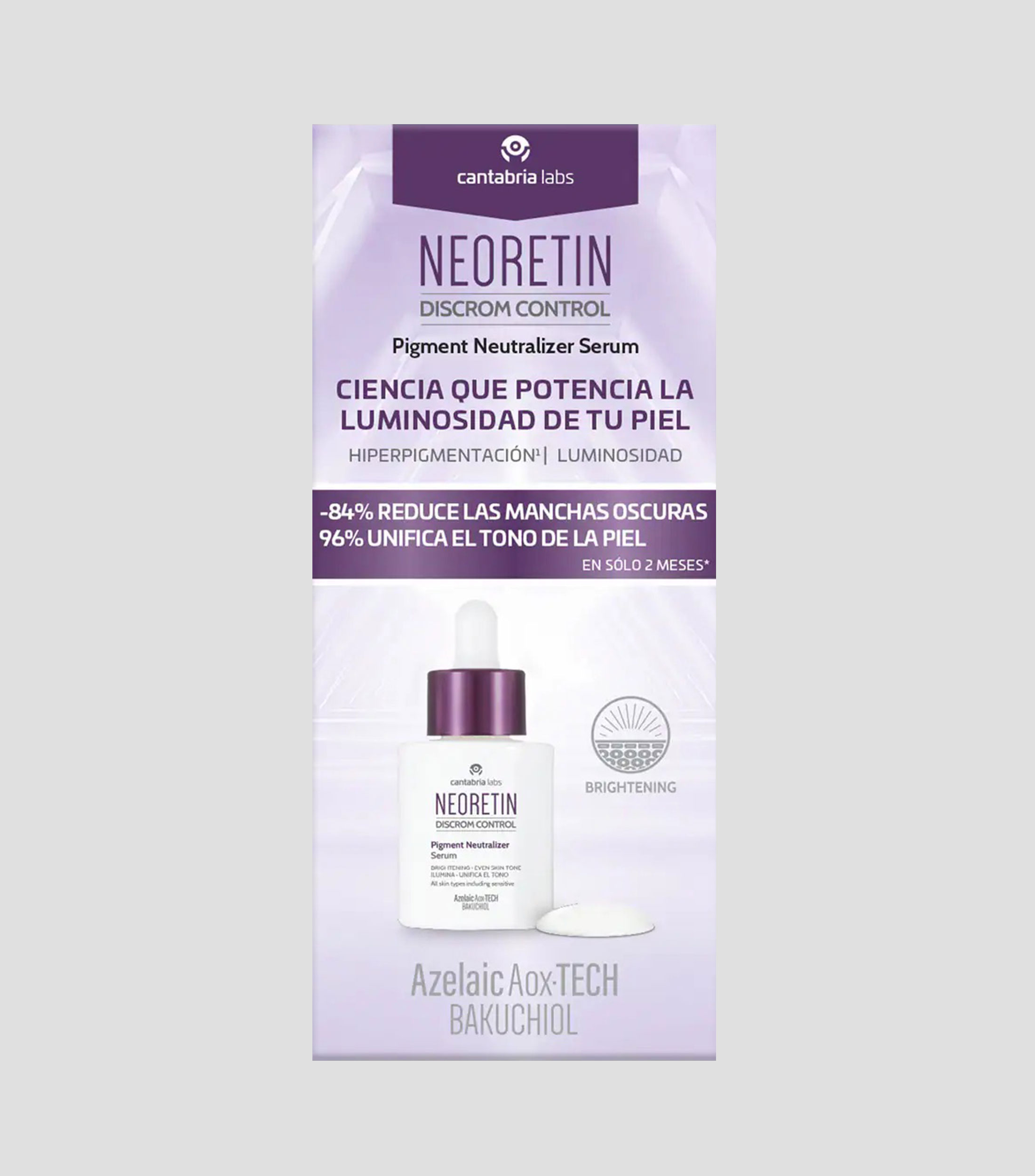 Suero iluminador Pigment Neutralizer Serum, 30 ml