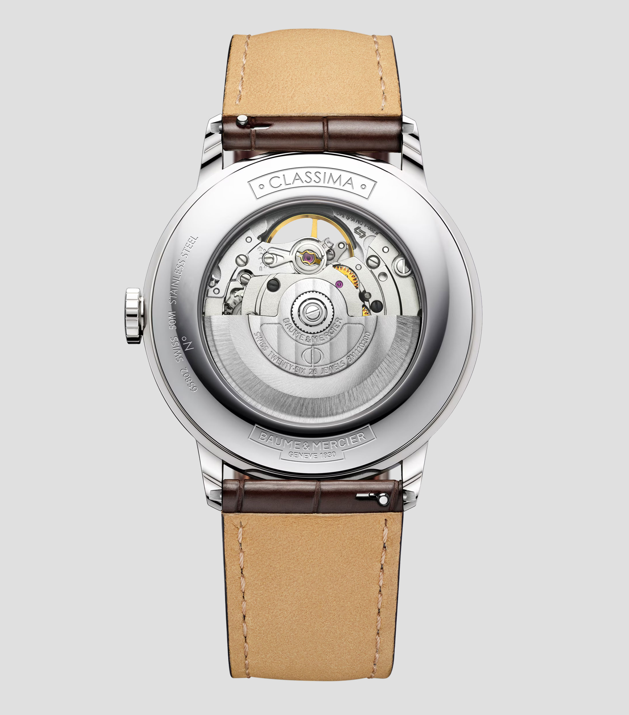 Reloj para Hombre Classima 10524 casual plateado, café
