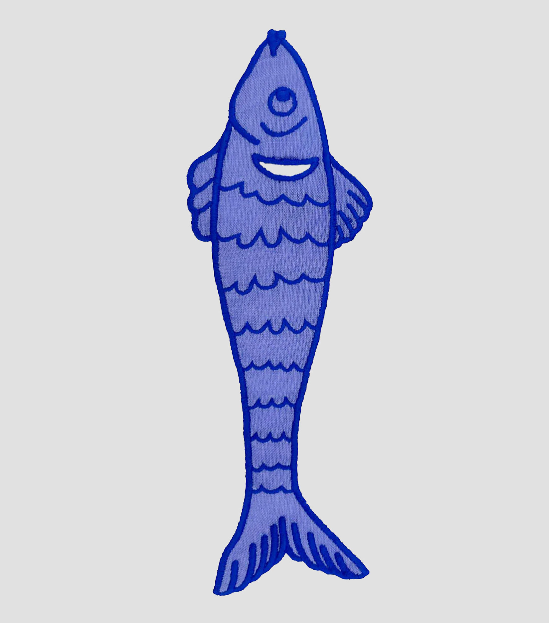 Set de 4 servilleteros de pez azul rey, La Mar