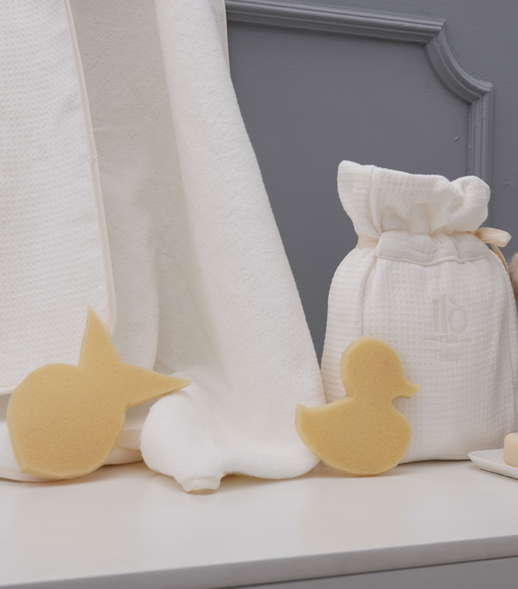 Toalla de Bebé beige