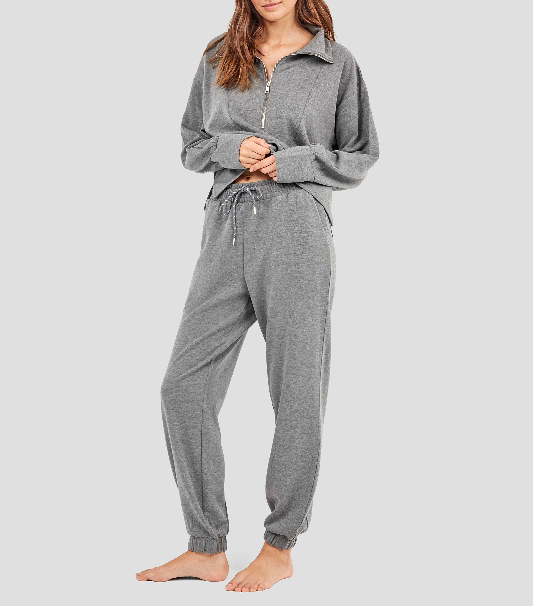 Sudadera con cierre Mujer