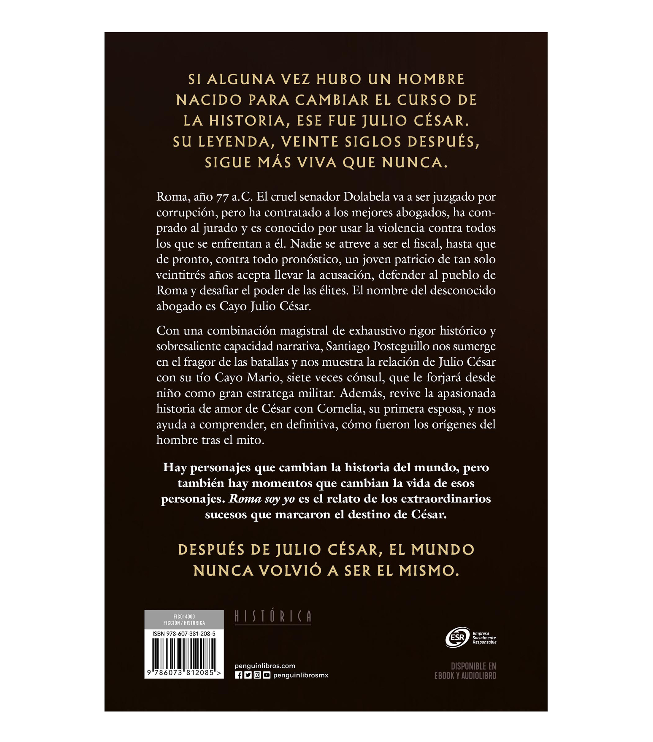Roma Soy Yo, Santiago Posteguillo