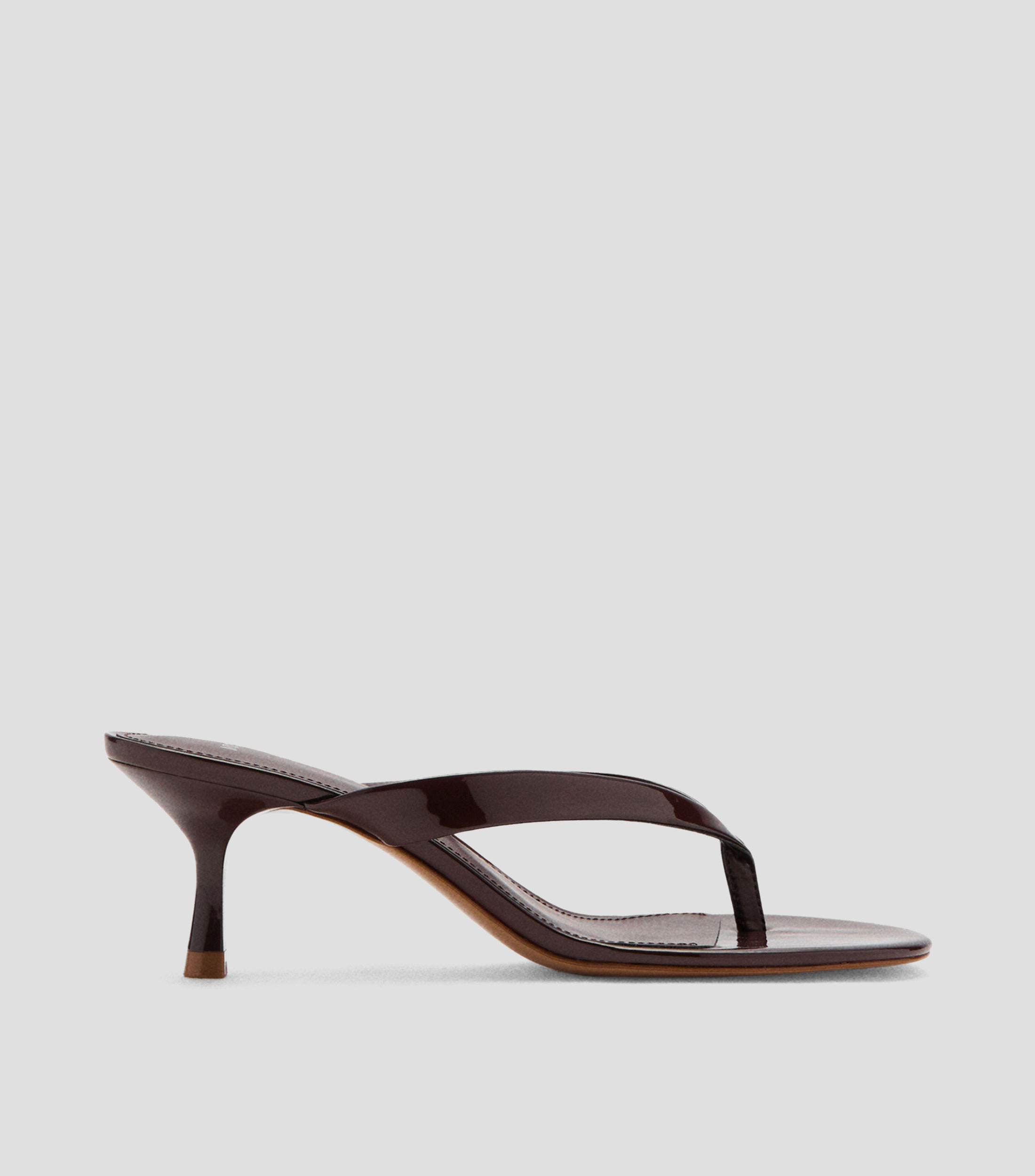 Sandalias con tacón de aguja Mujer