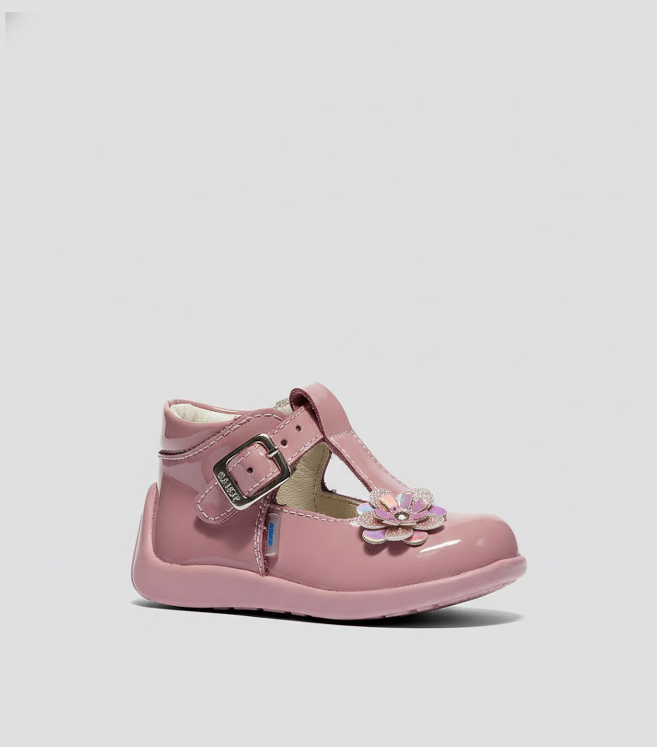 Zapatos casuales Mary Jane con flor Bebé