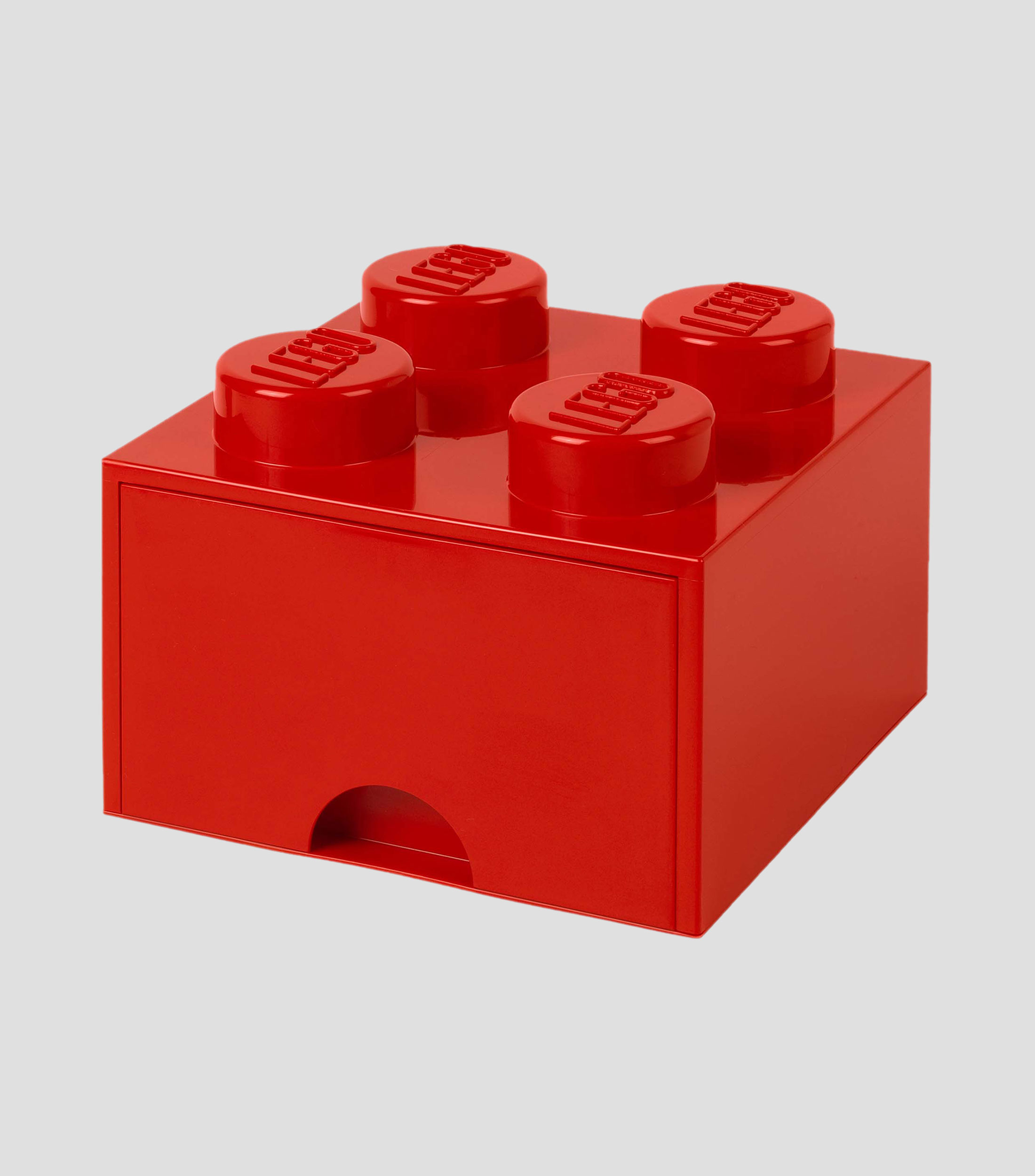 Lego Storage, Brick 4 Drawer Rojo