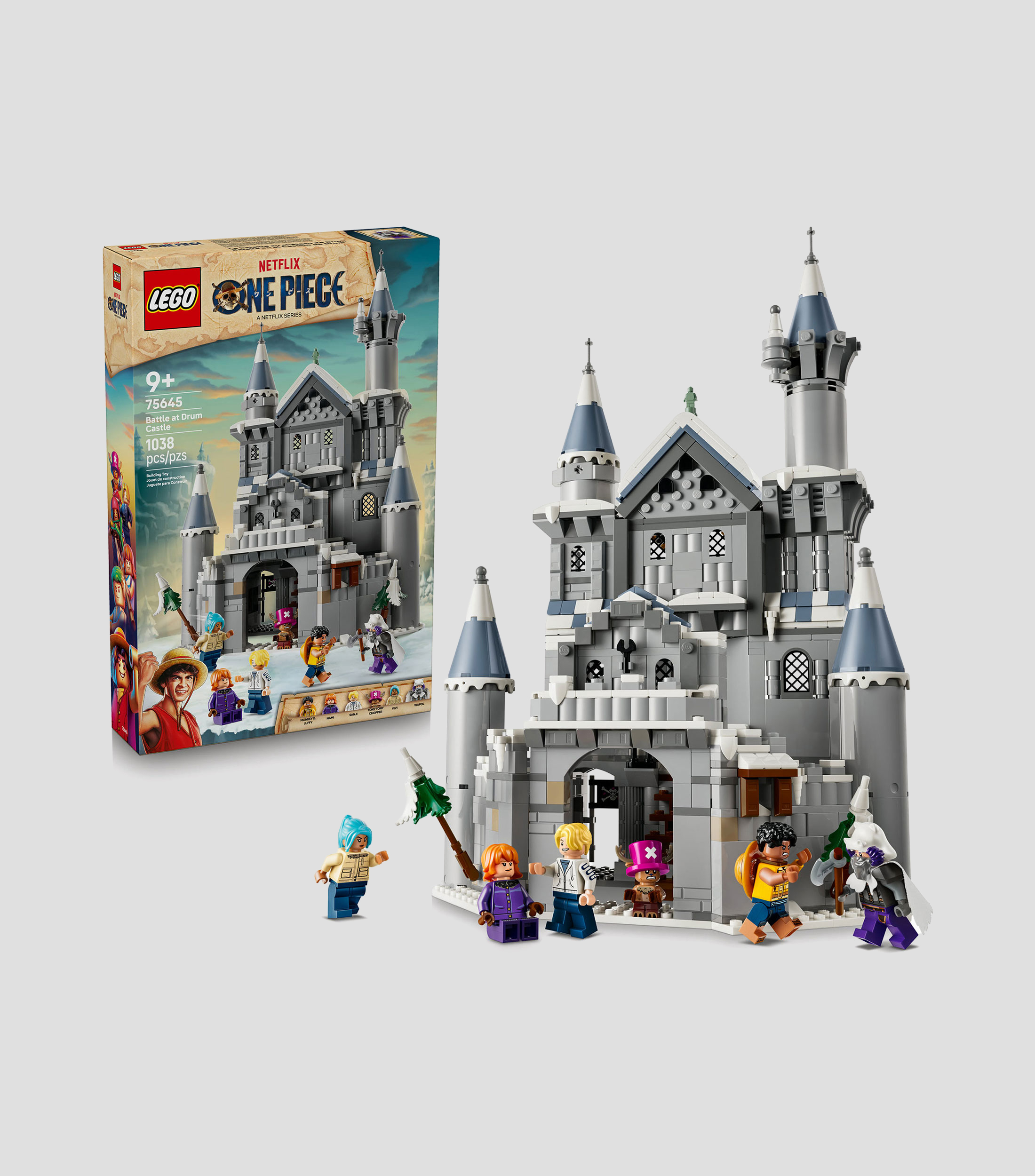 Lego One Piece Batalla en el Castillo de Drum 75645