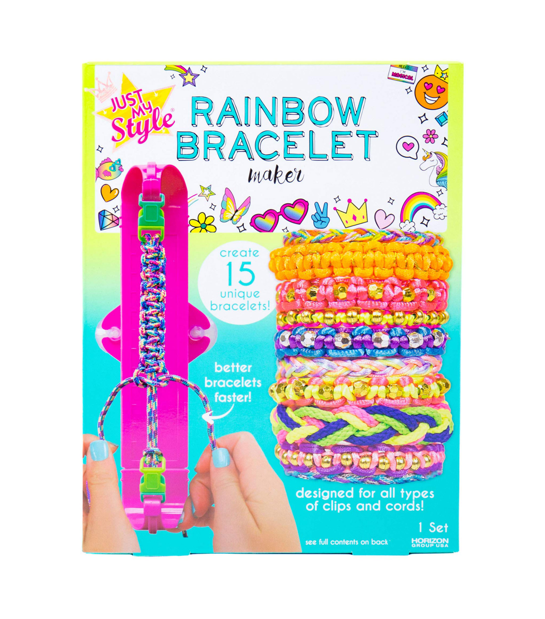Just My Style Set Rainbow Bracelet Maker - El Palacio de Hierro