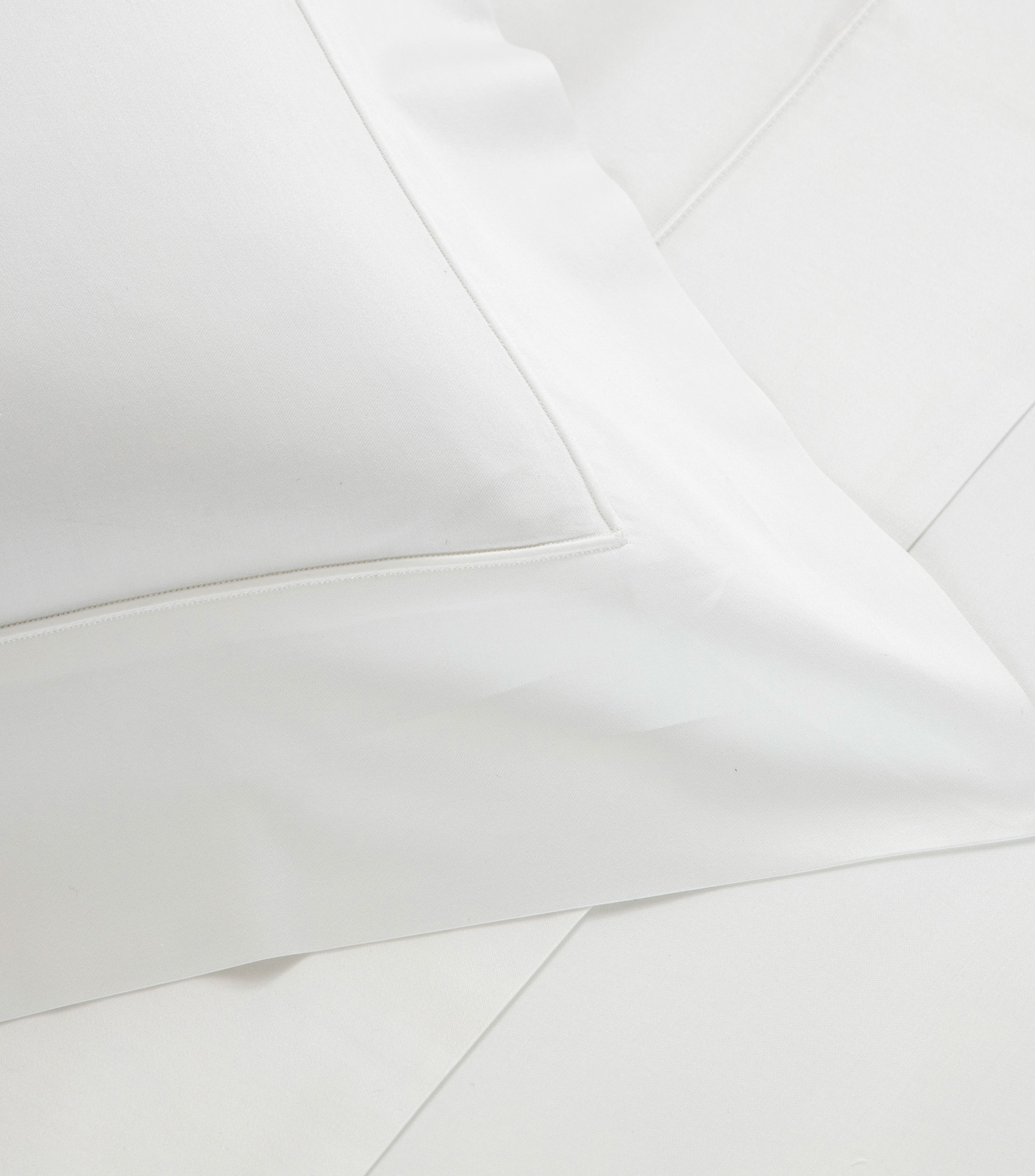 Juego de Fundas Decorativas para Almohada Estandar de Algodon Grace Blanco