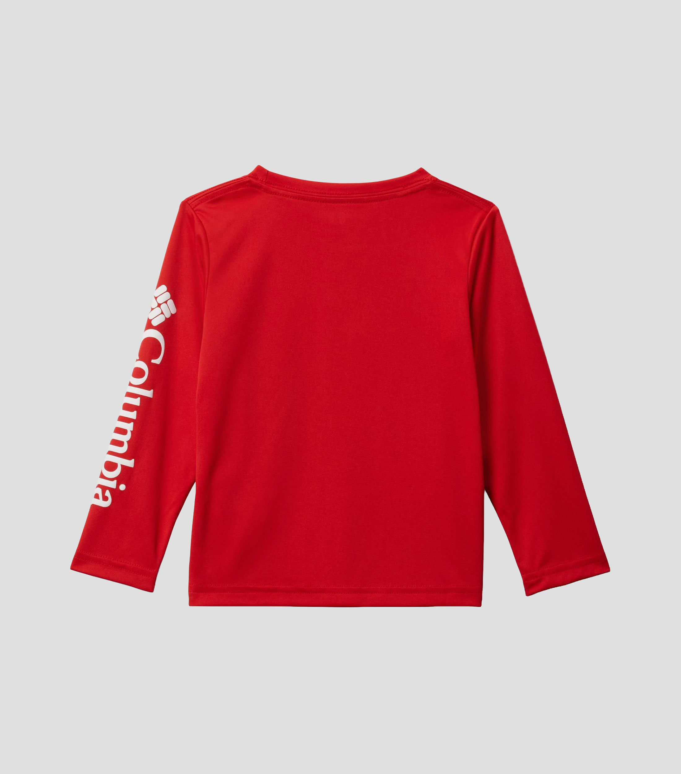 Playera cuello redondo manga larga con estampado Niño