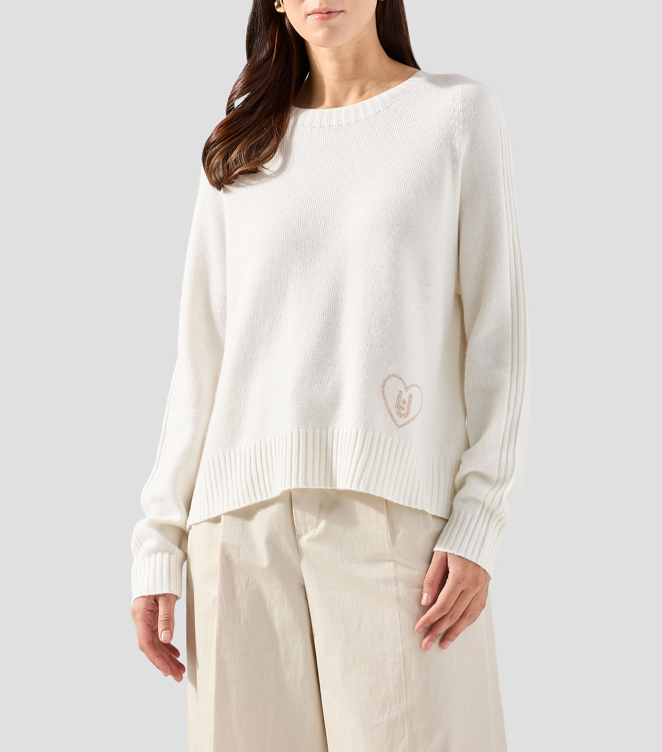 Suéter cuello redondo Mujer