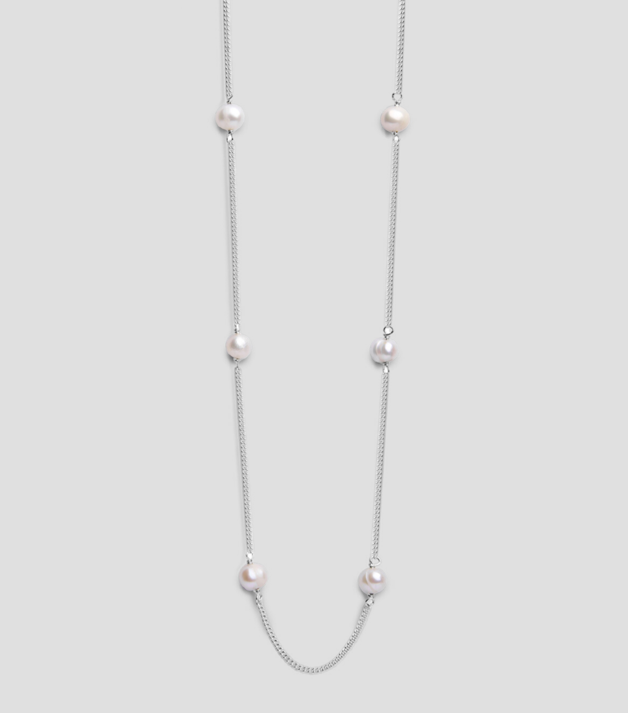 Collar en plata Mujer