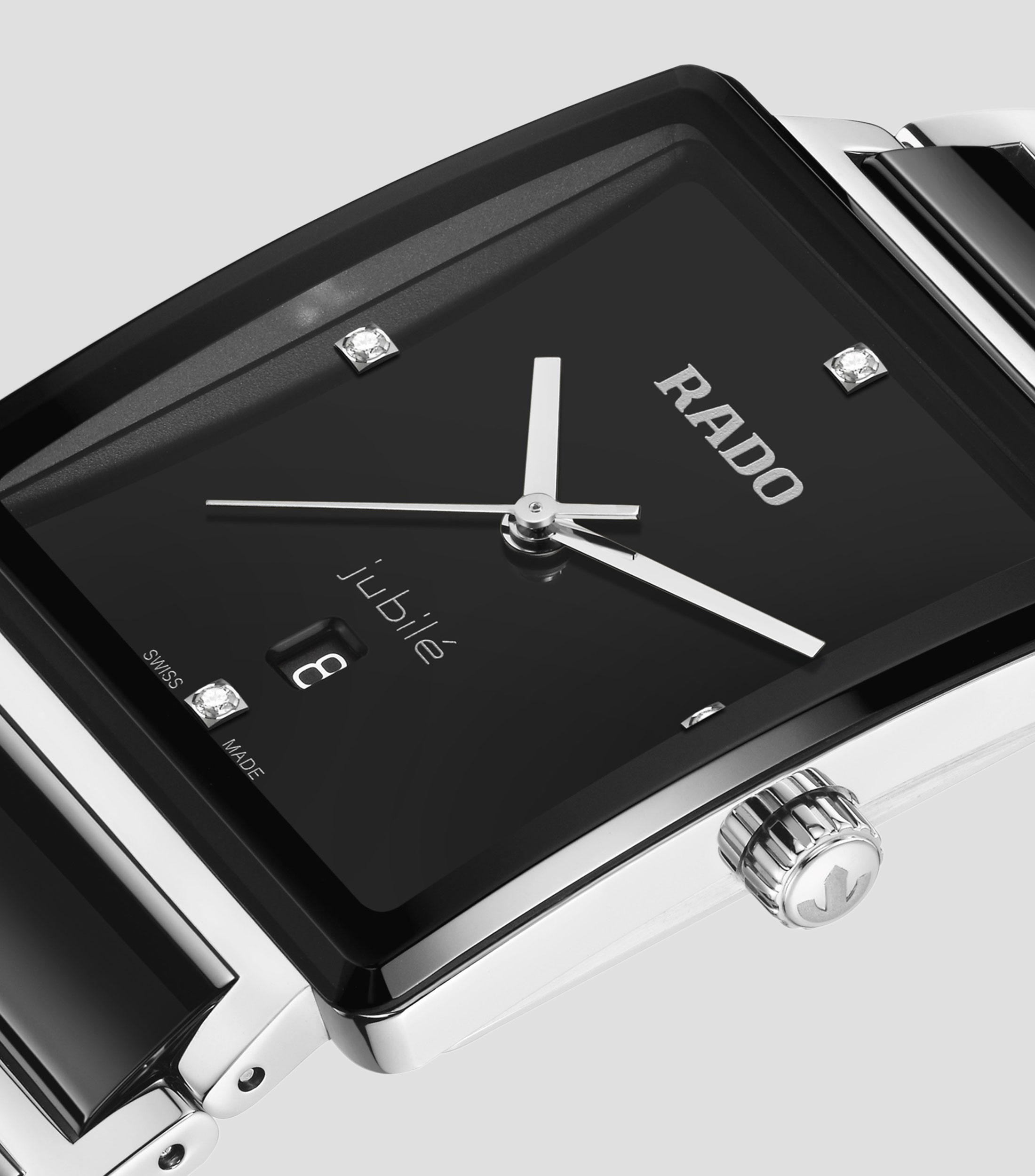 Reloj para Hombre Integral Diamonds casual plateado