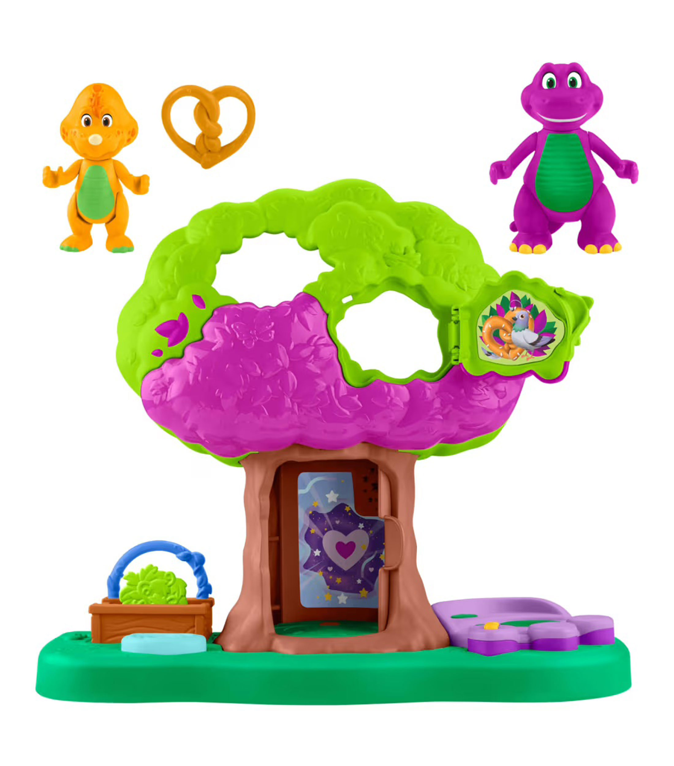 Playset Barney Casa del árbol