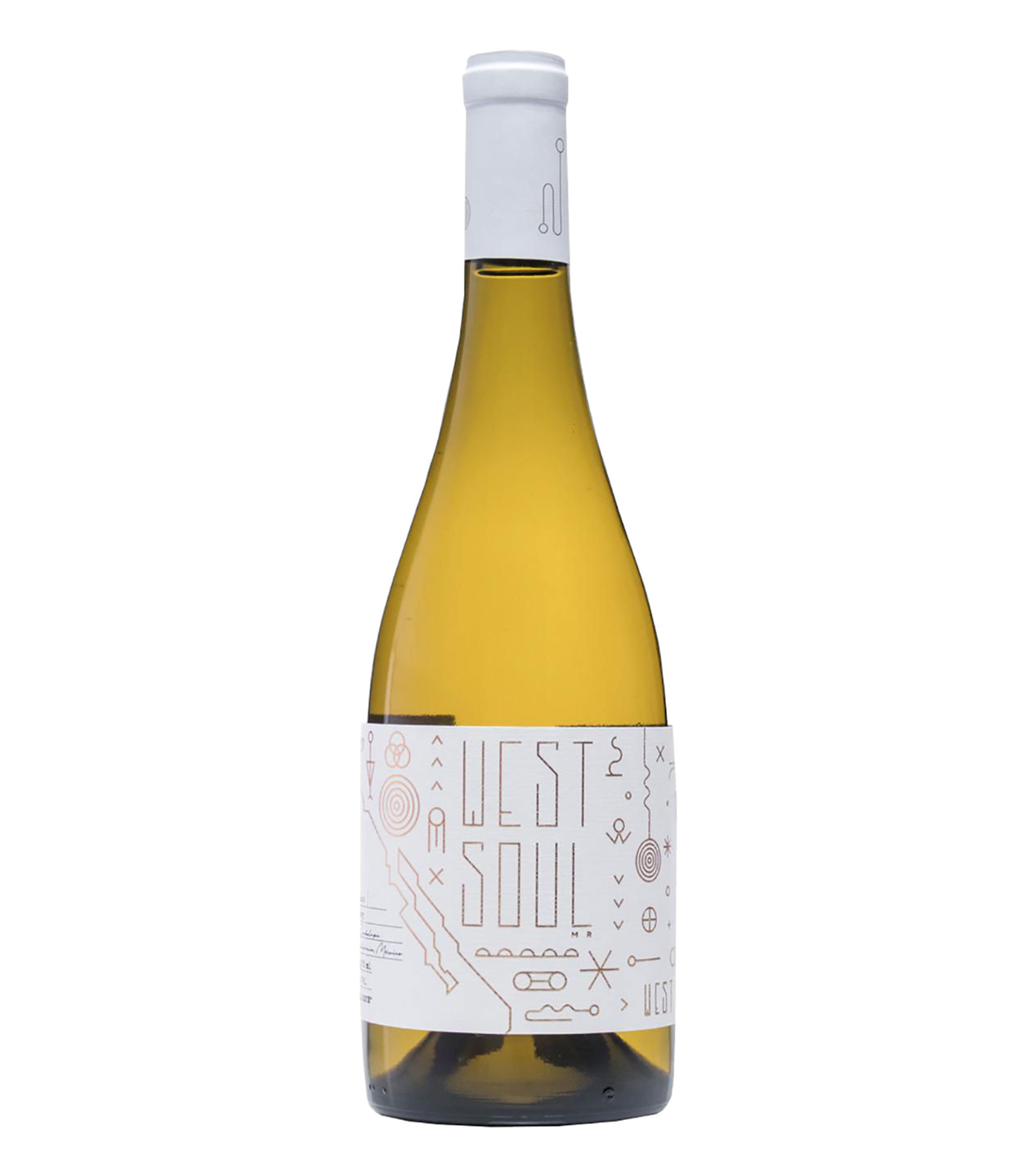 Vino blanco Chardonnay West Soul 2021, México, 750 ml