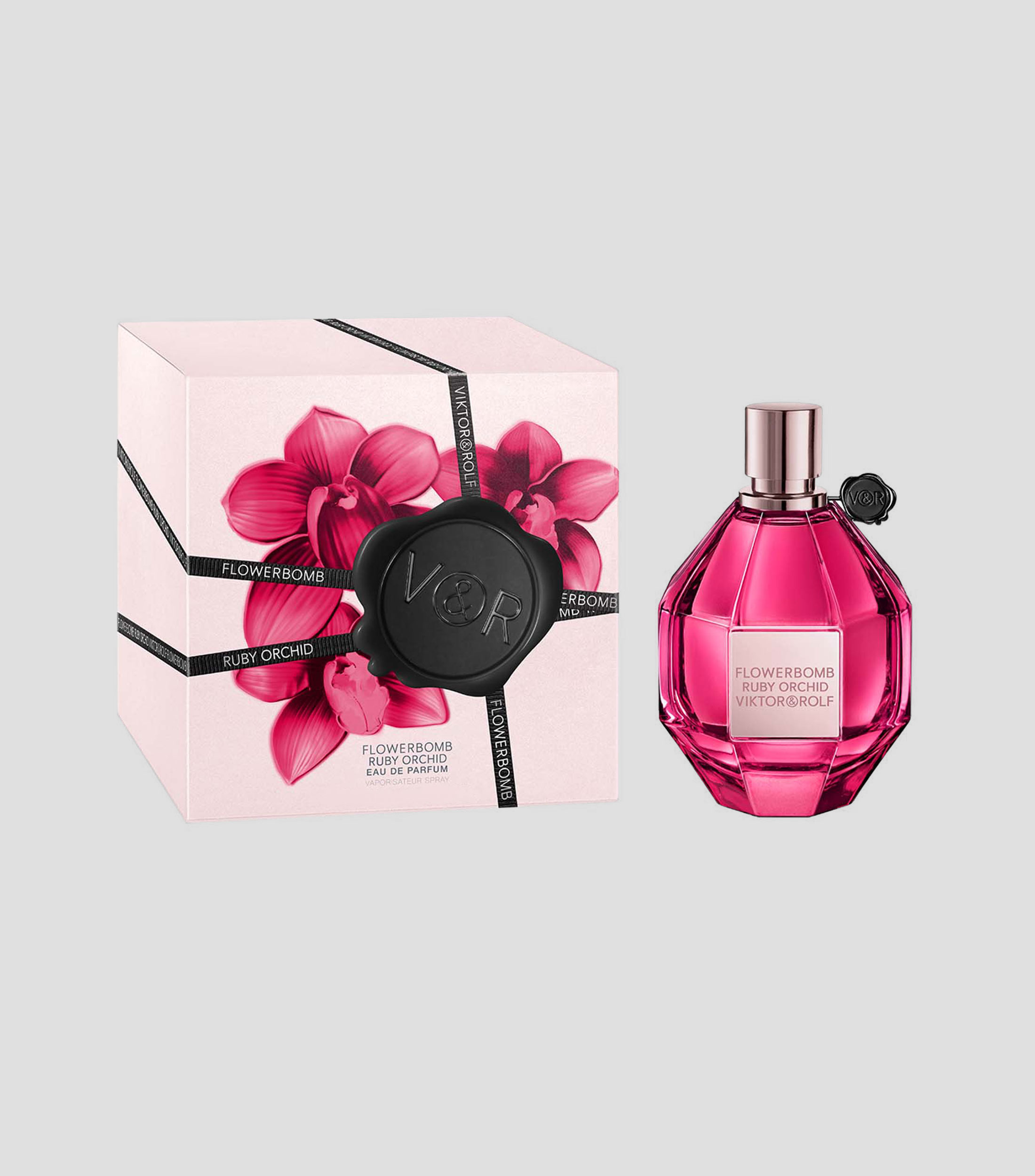 Perfume Flowerbomb Ruby Orchid, Eau de Parfum, 150 ml para Mujer