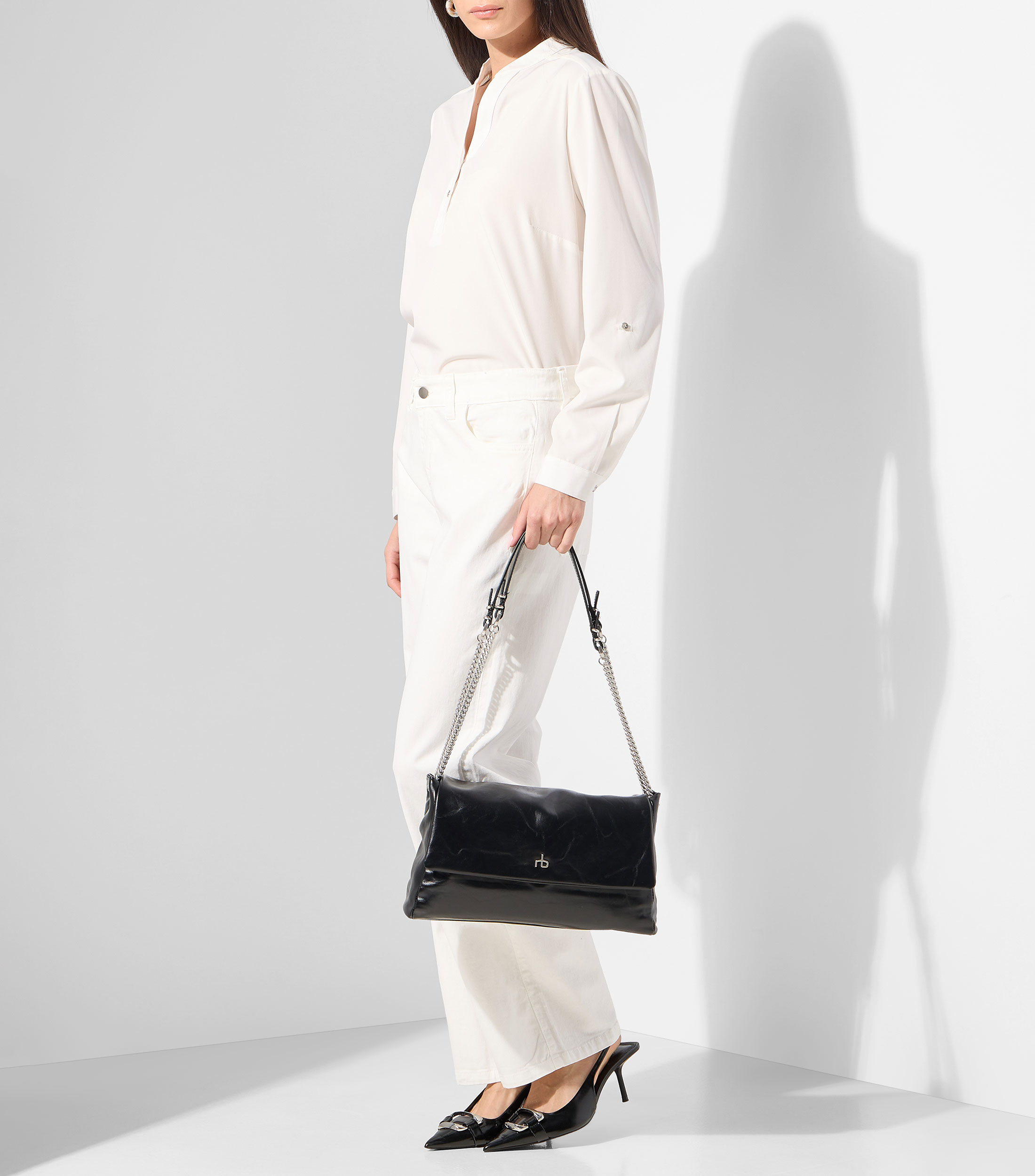 Bolsa shoulder en piel Chelsea lisa Mujer
