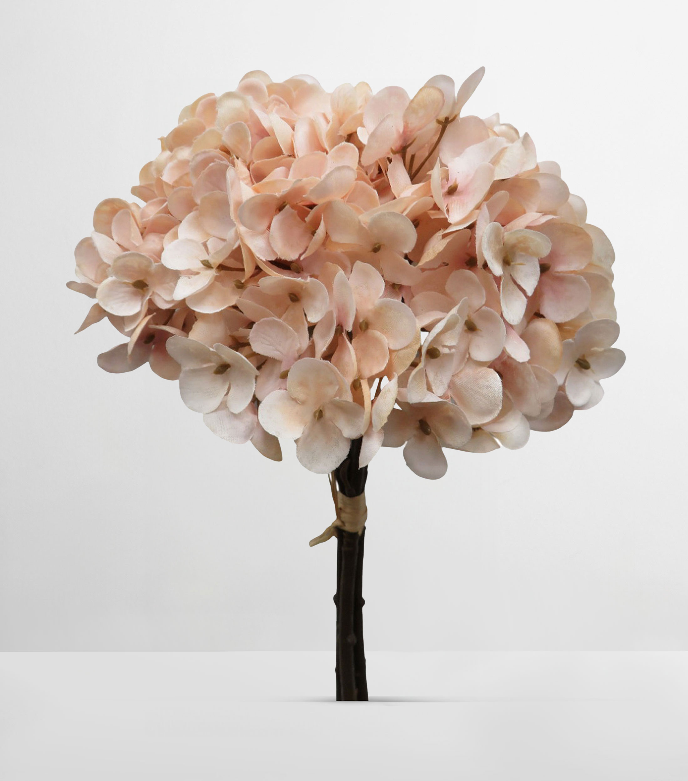 Ramo Hortensia Ivory Rosa