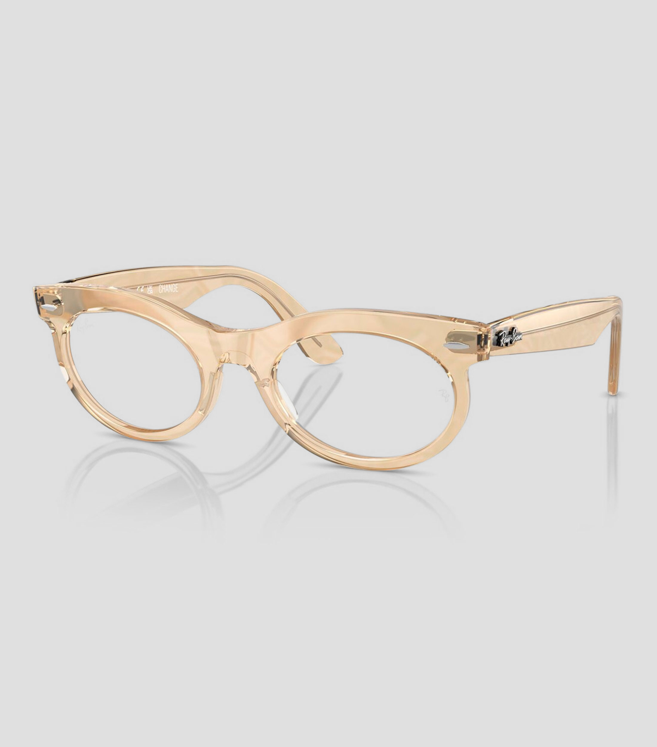 Lentes oftálmicos Ovalados Change Semitransparentes Unisex