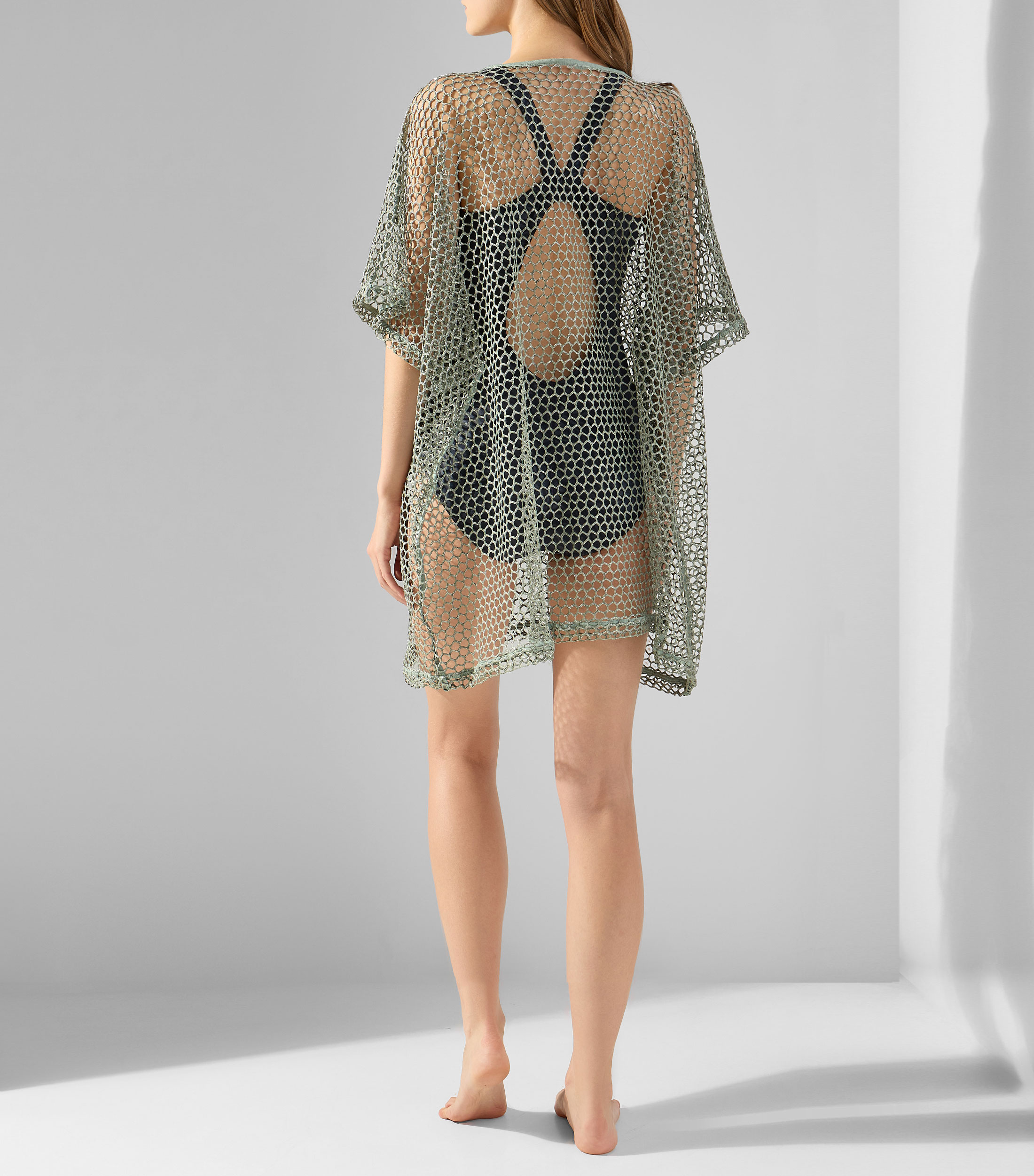 Kaftan fantasía manga corta Mujer