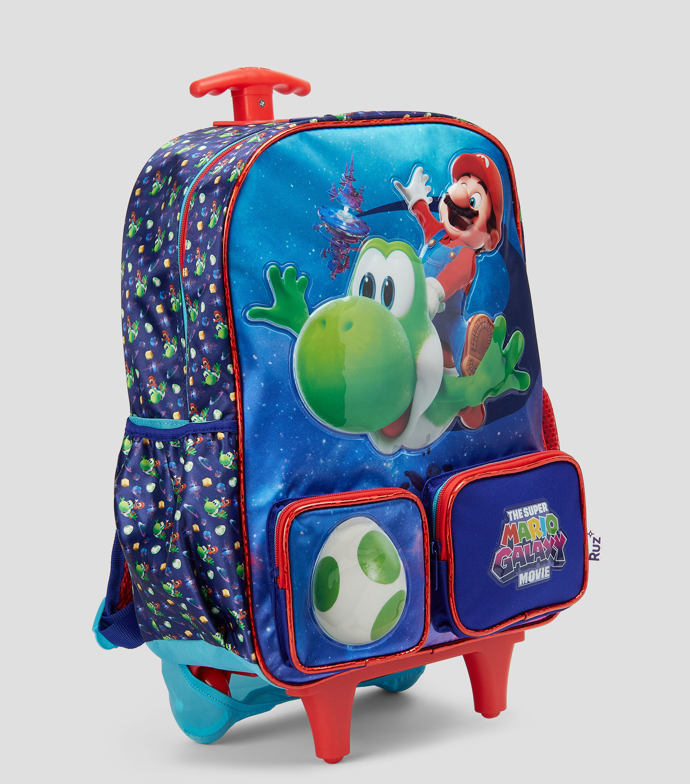 Mochila escolar con ruedas Yoshi Super Mario Galaxy Niño