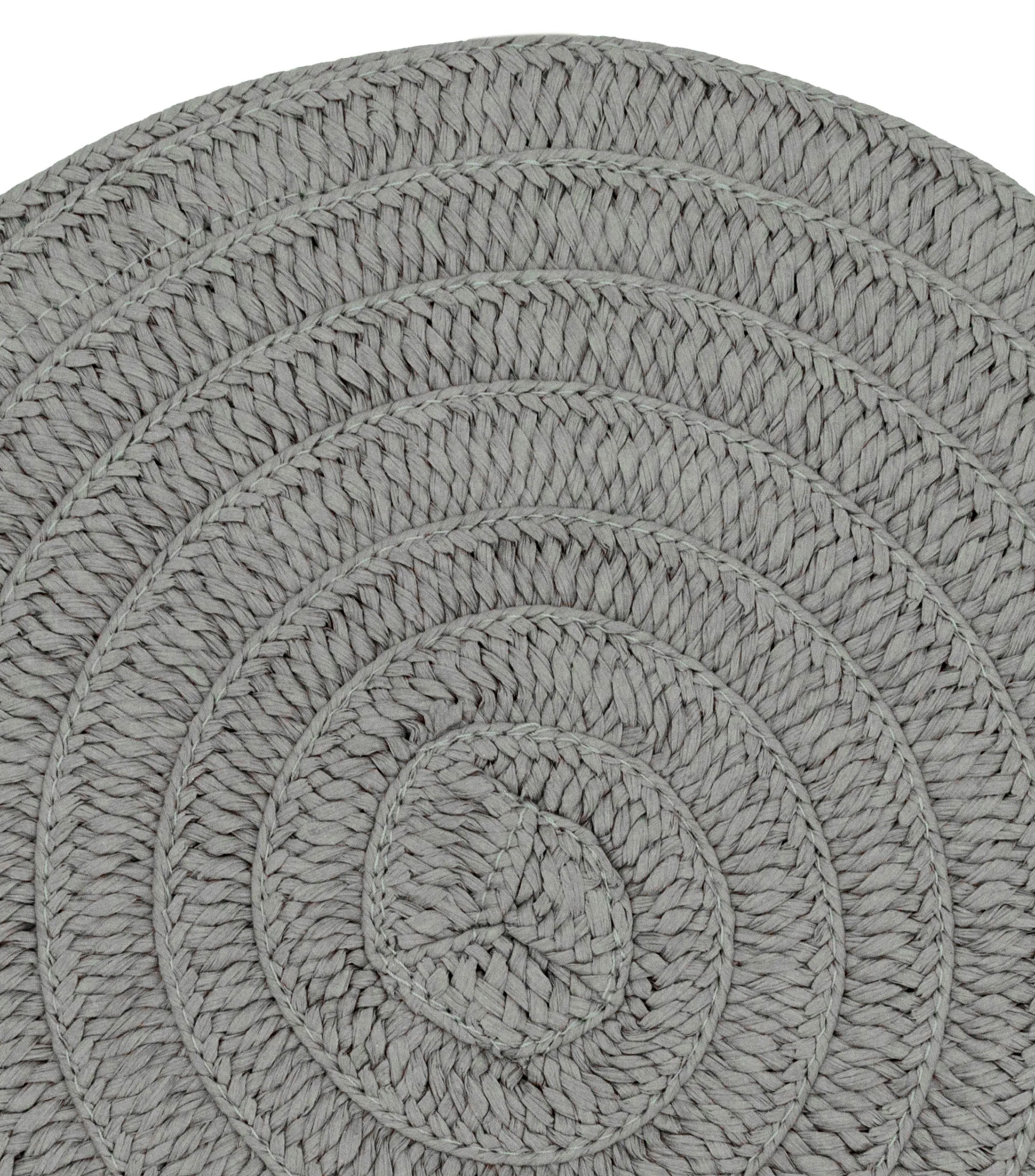 Mantel Raffia individual circular