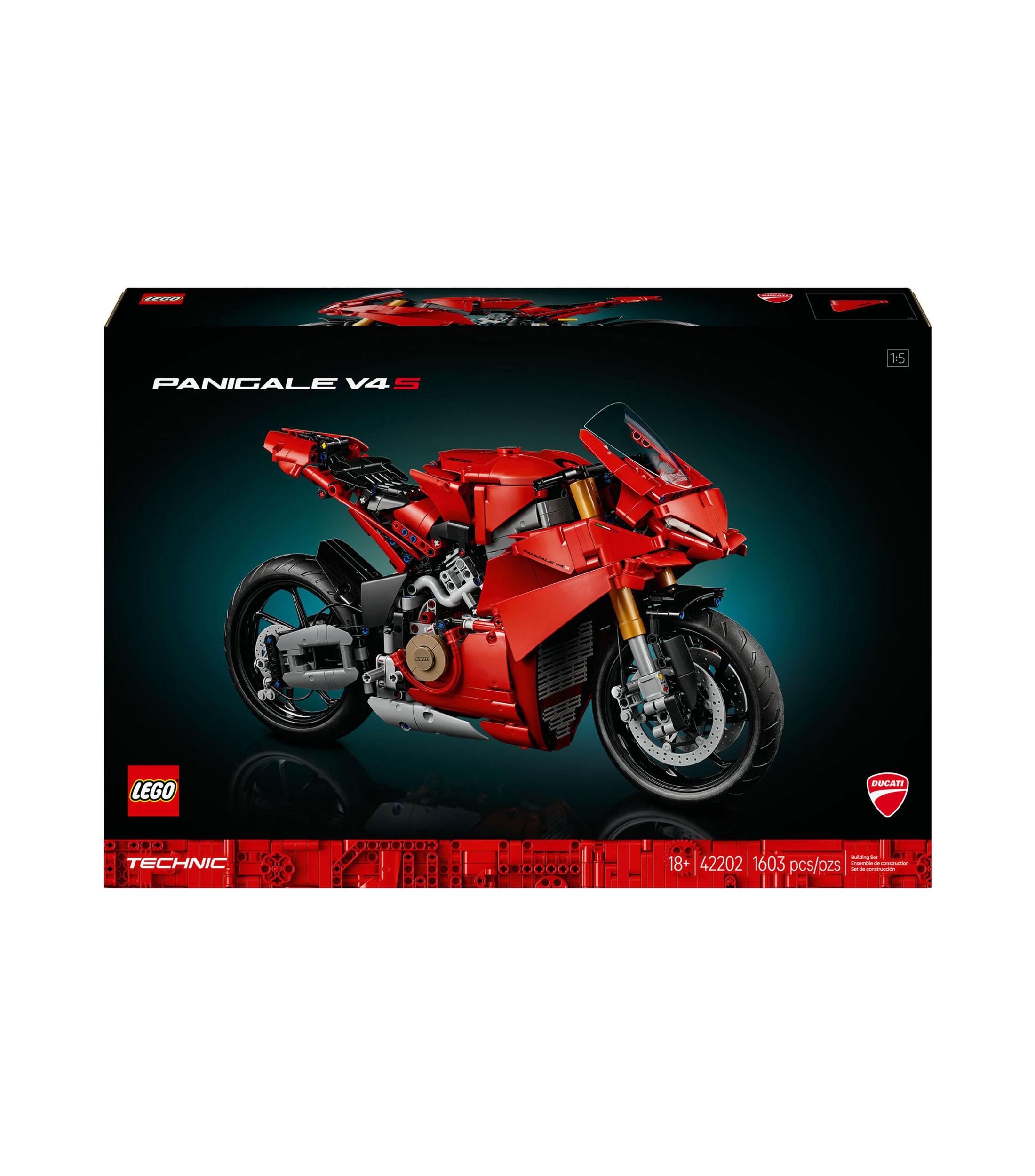 Lego Technic Moto Ducati Panigale V4 S 42202