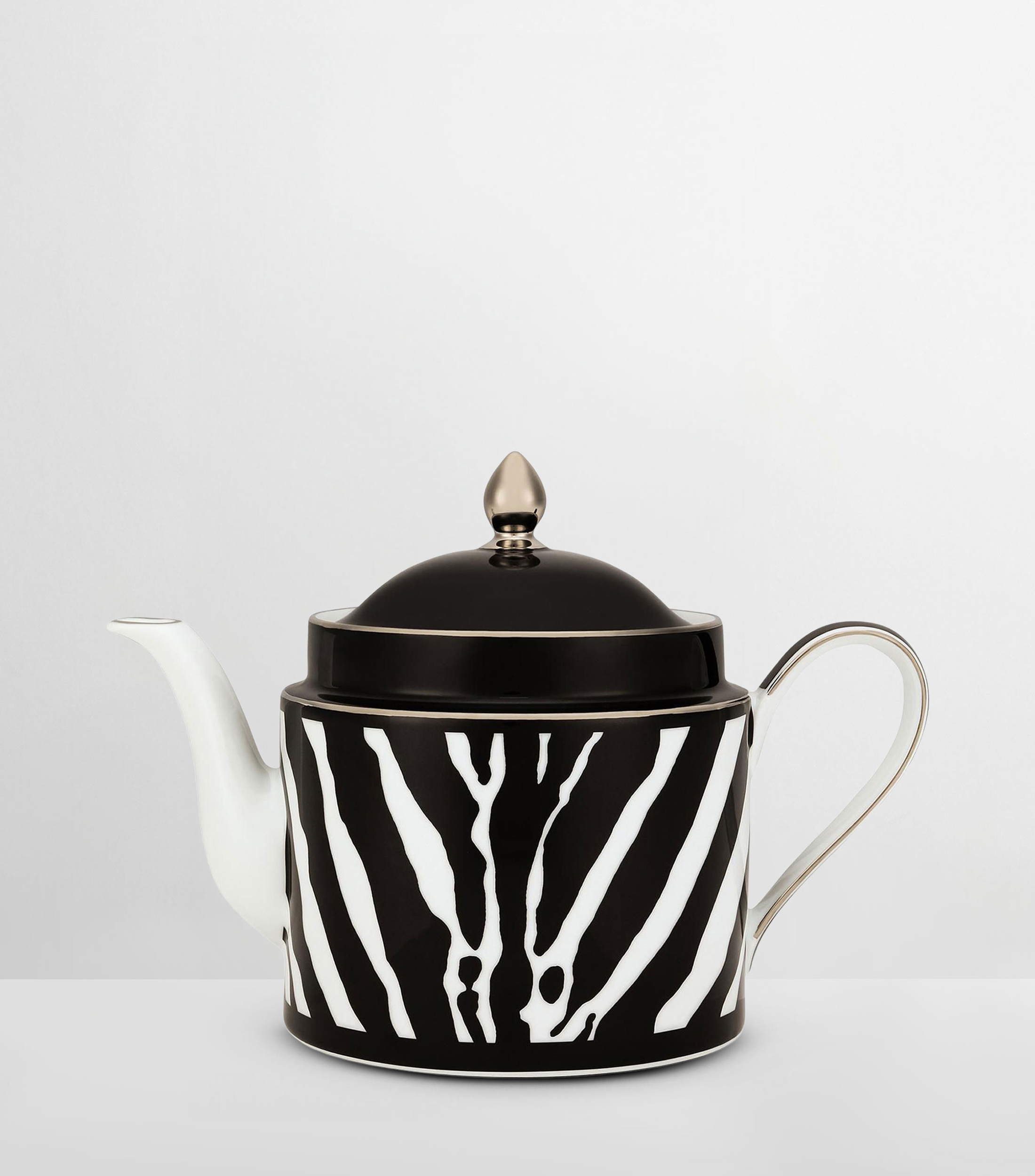 Tetera Zebra de porcelana