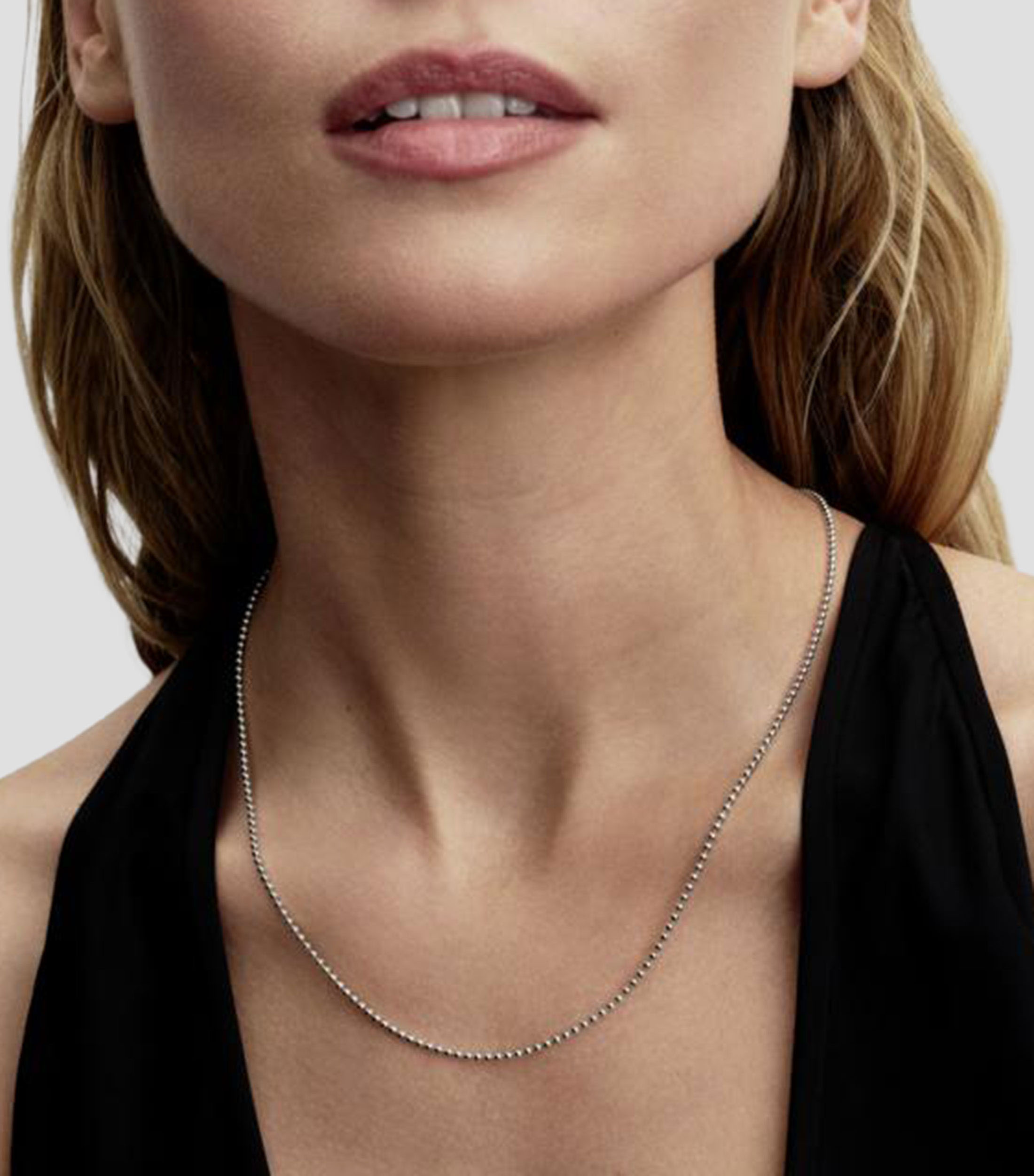 Collar en plata Silver Ball Mujer