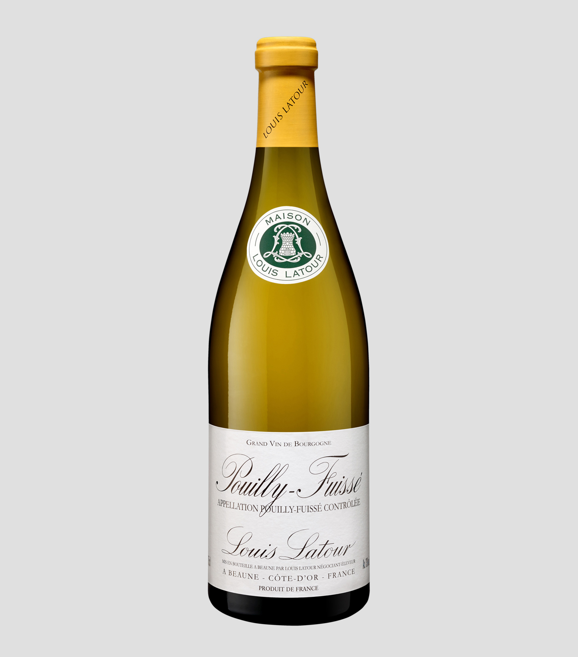Vino Blanco Chardonnay Pouilly-Fuisse, Francia, 750 ml