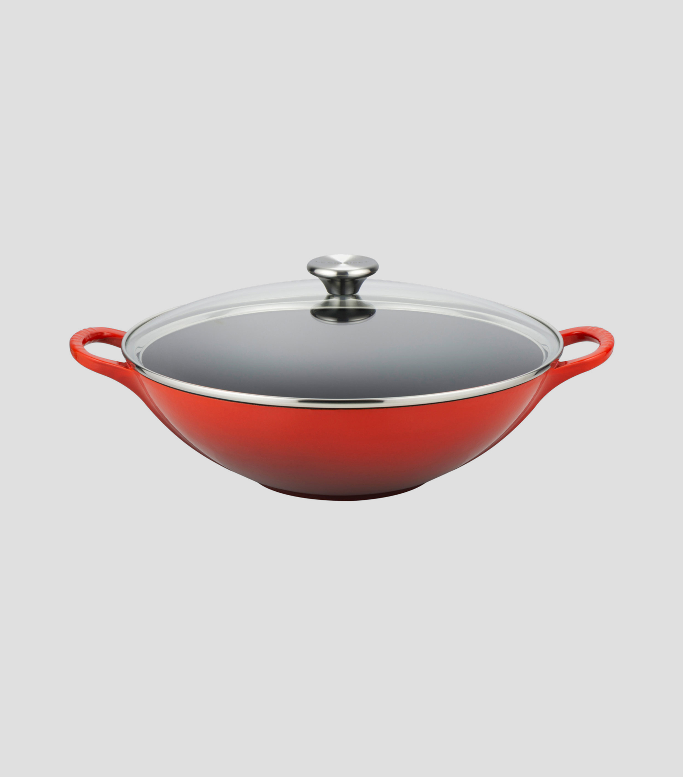 Wok con tapa en Hierro 37 cm