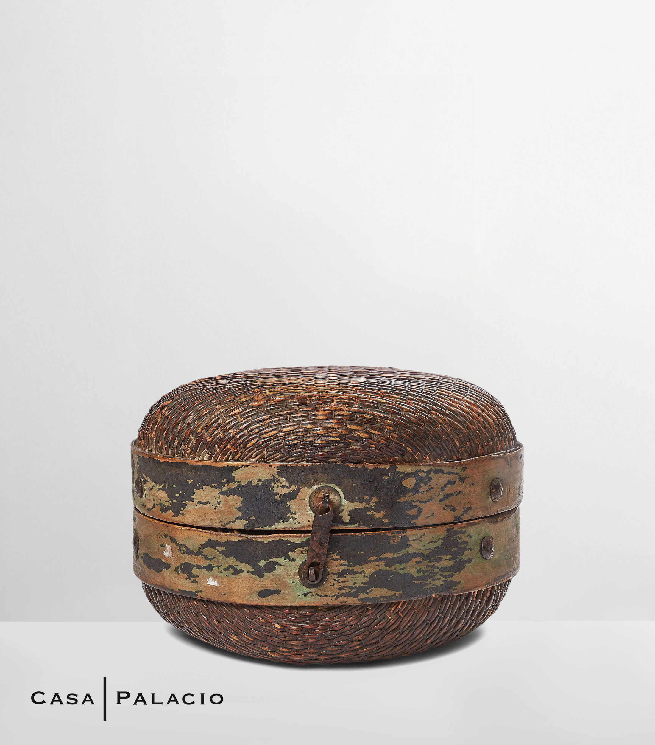Caja en rattan