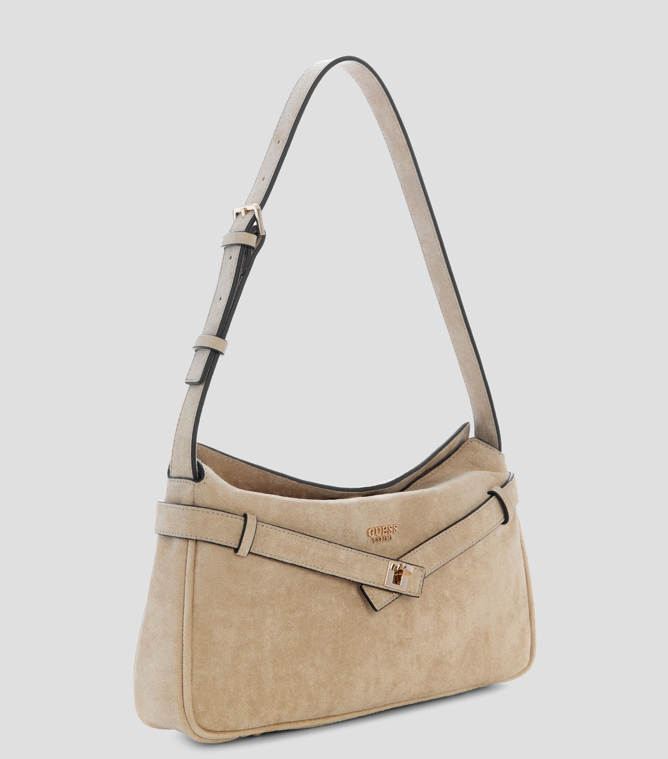 Bolsa shoulder beige Ella lisa Mujer