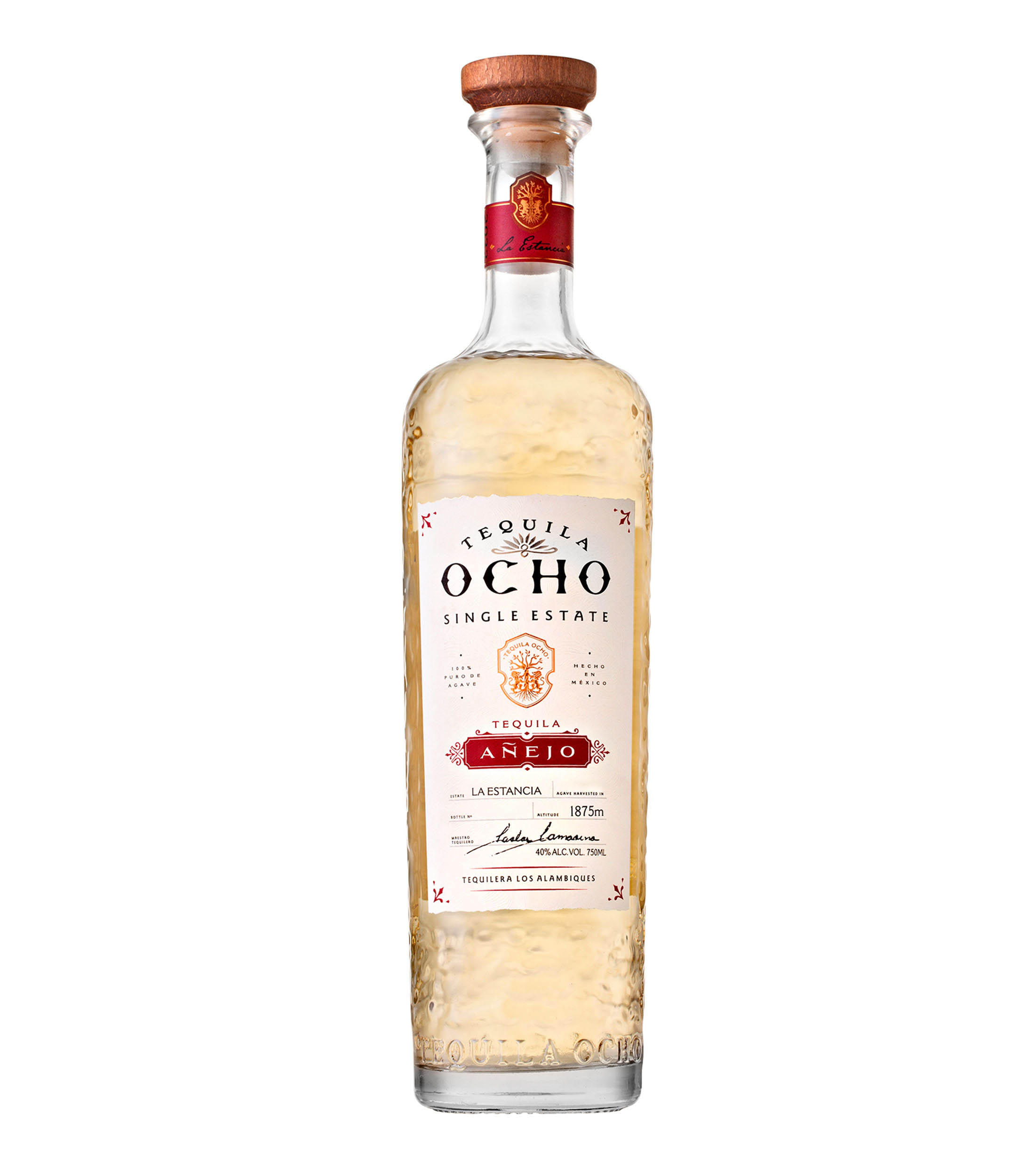 TEQUILA OCHO ANEJO 750 ML