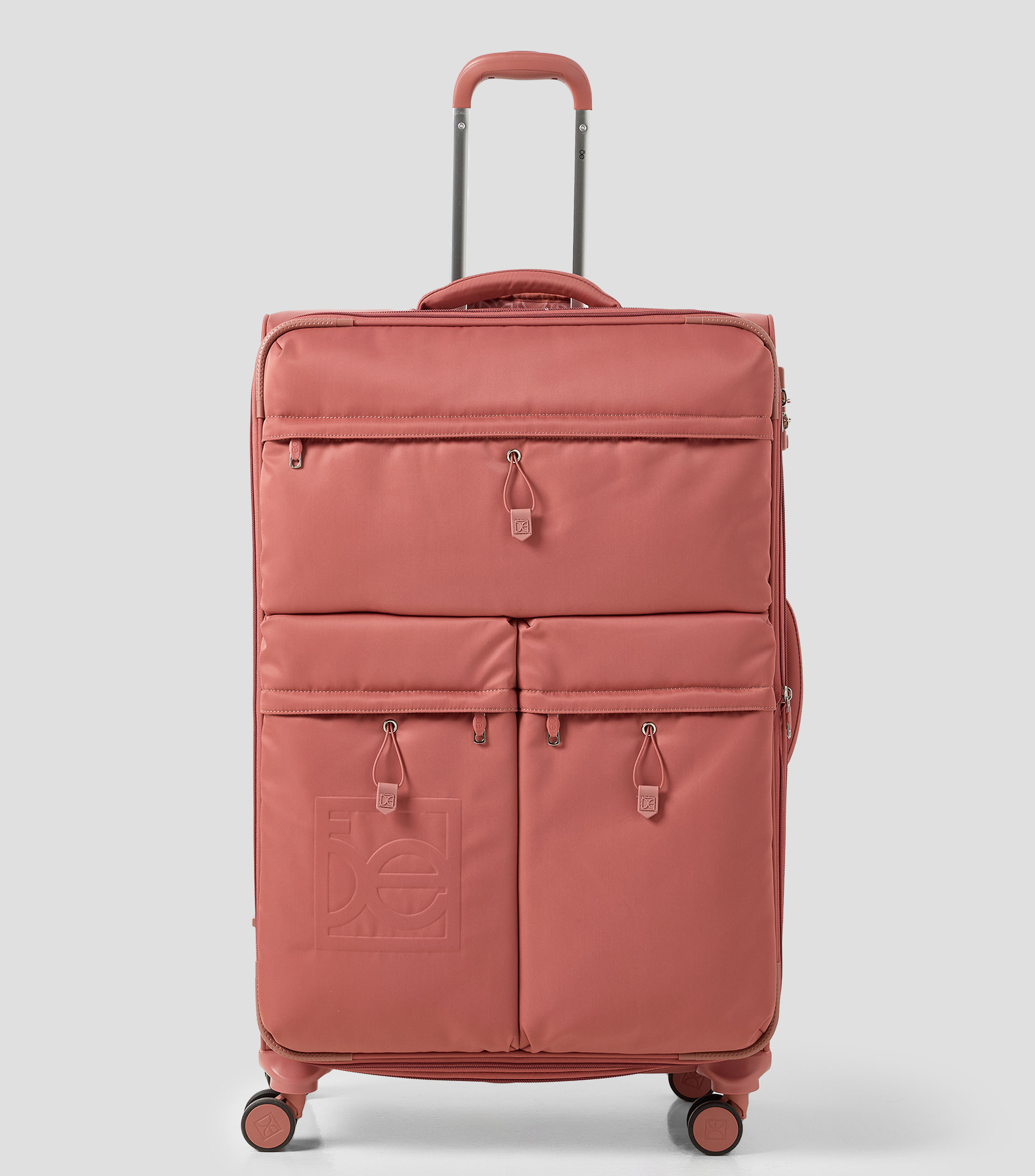 Maleta de viaje Vertical rosa