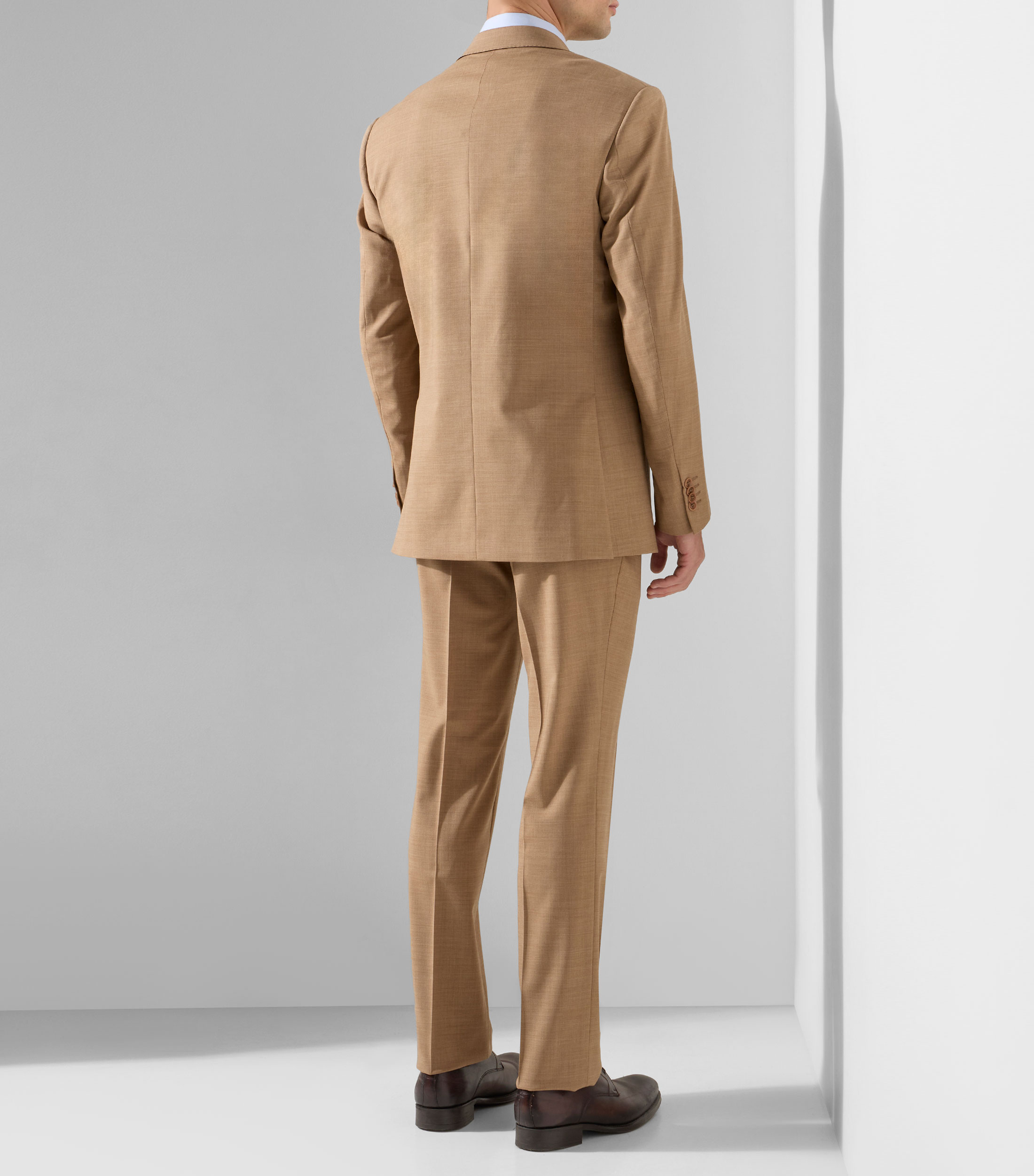 Traje de corte regular liso Hombre