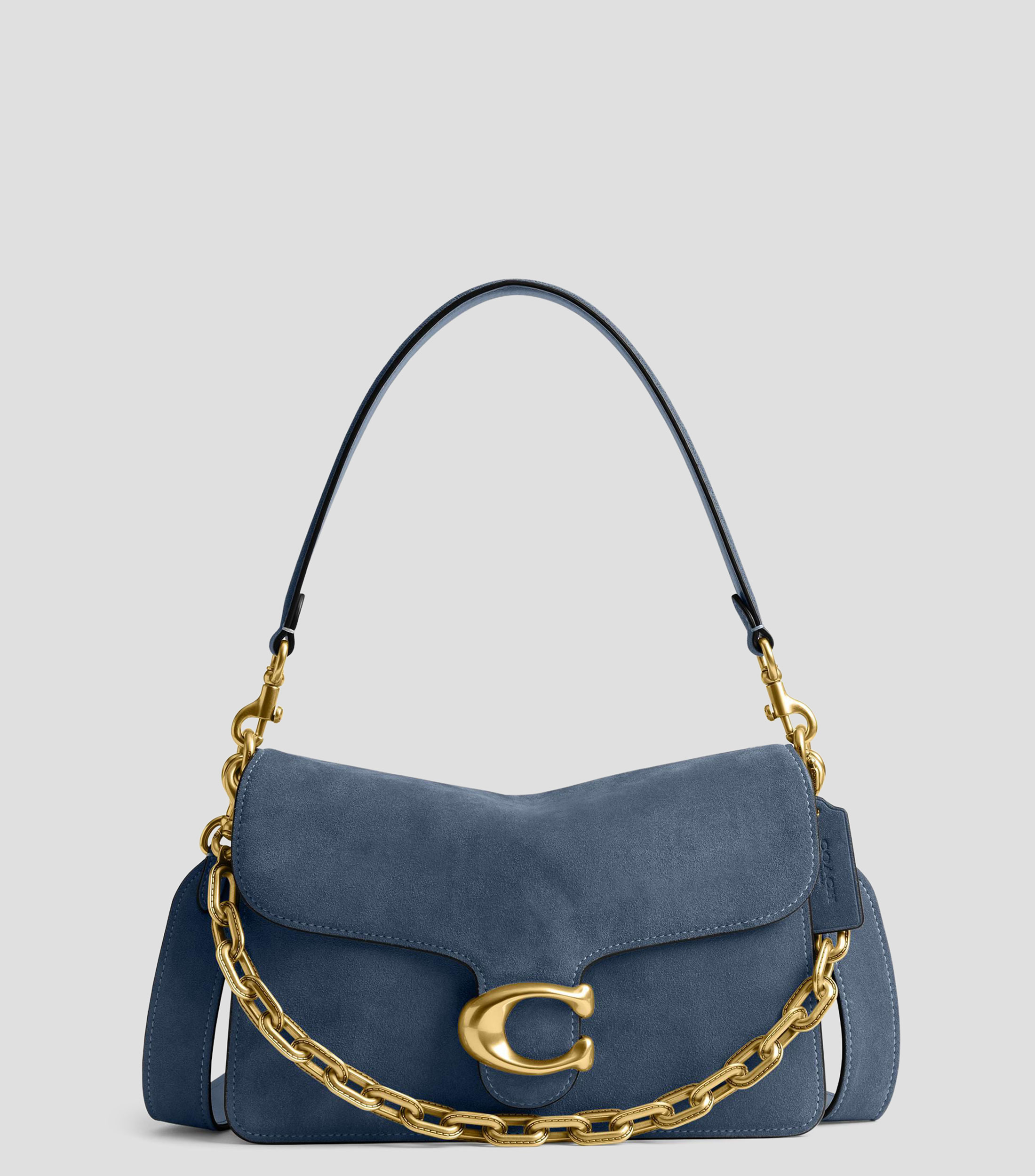 Bolsa shoulder en piel lisa Mujer