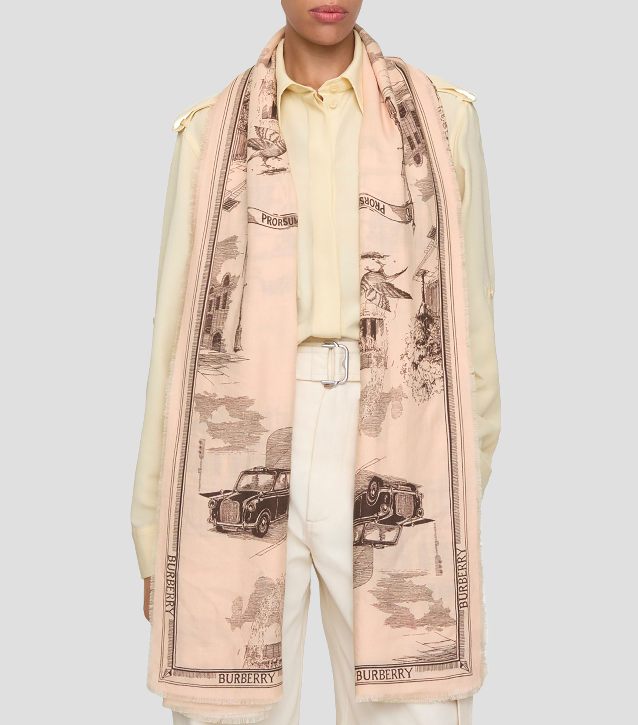 Bufanda estampado Londres Unisex