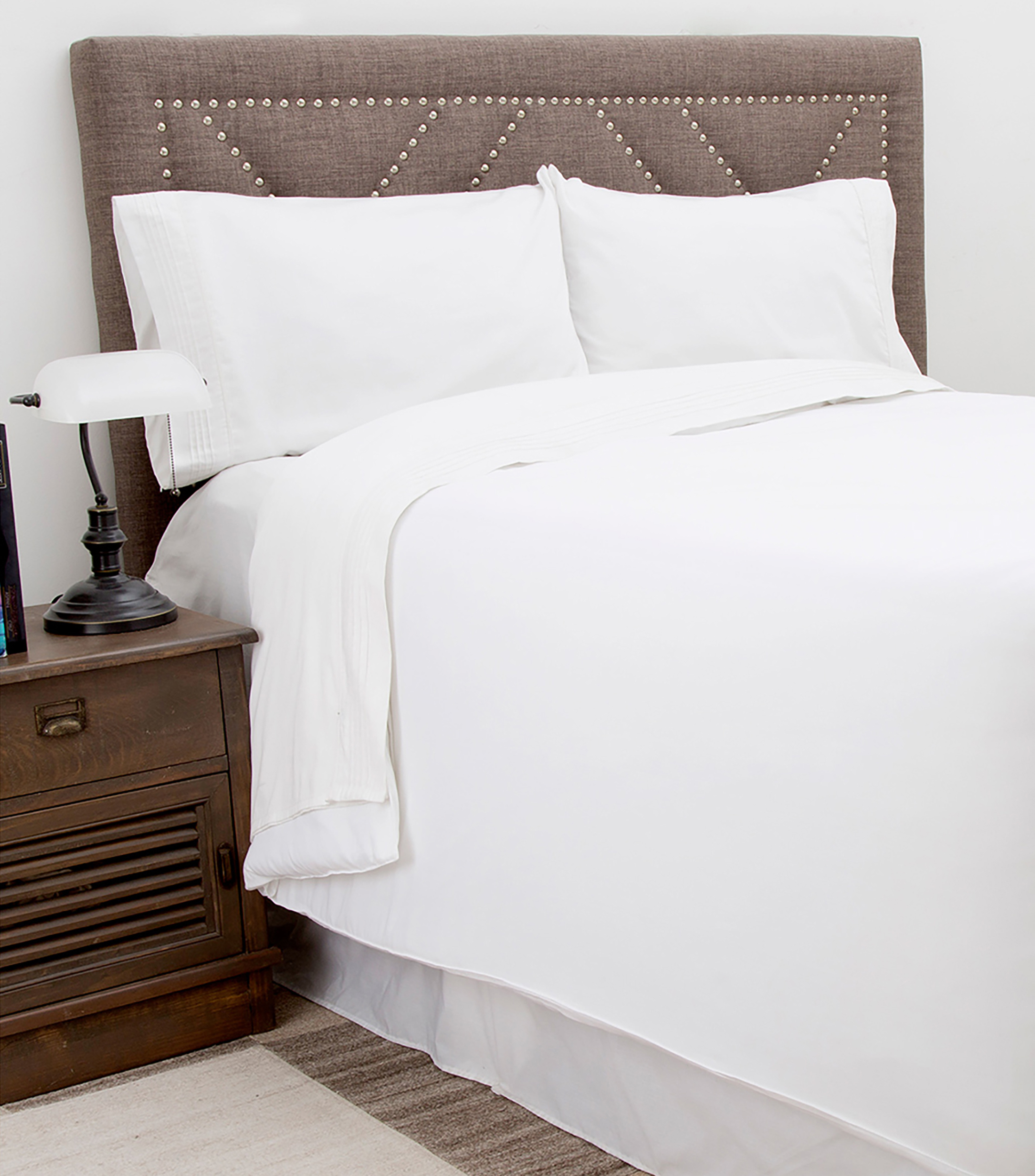 Funda para Duvet Matrimonial/Queen Size Blanco
