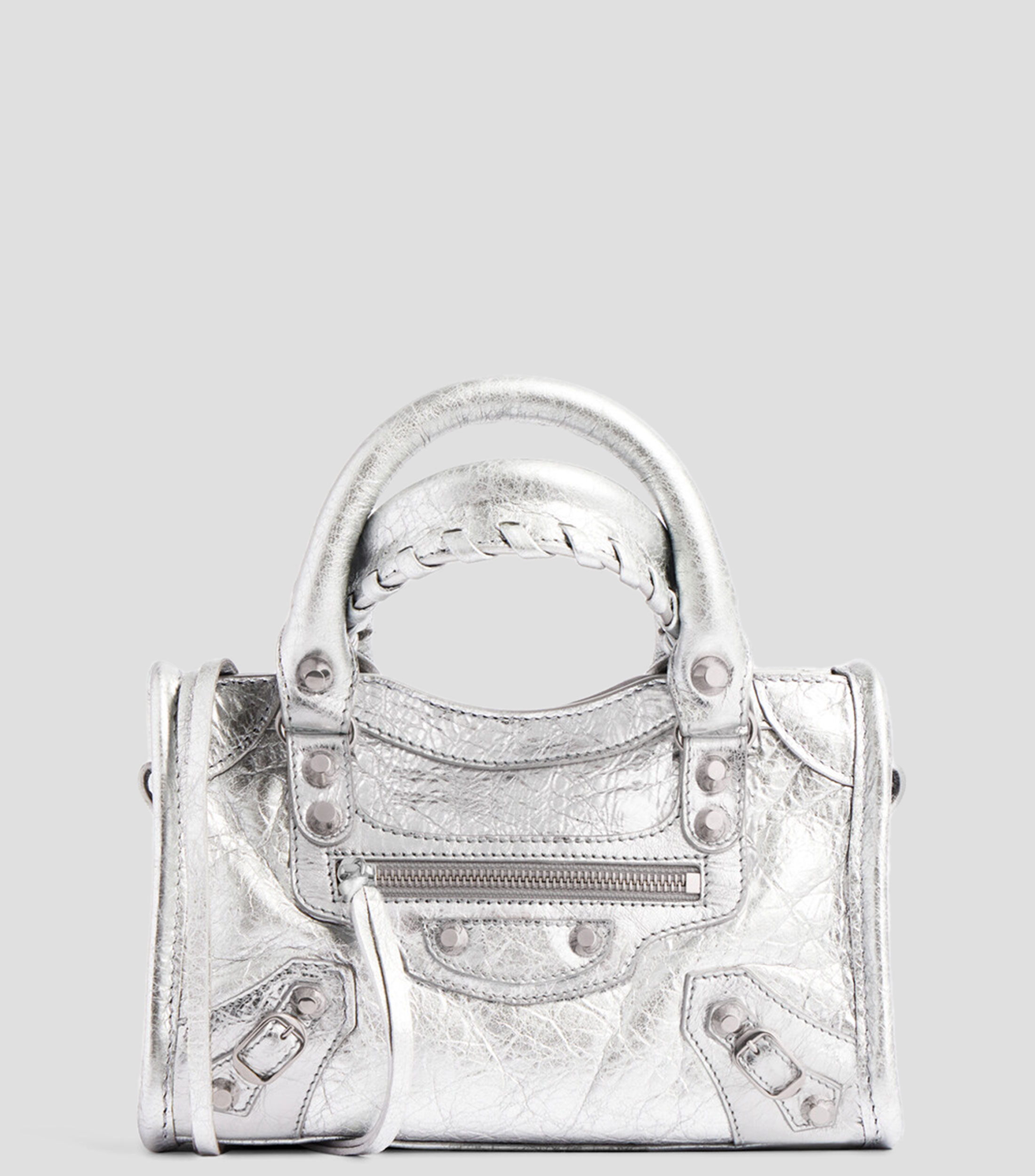 Bolsa crossbody en piel de cordero Le City Mujer