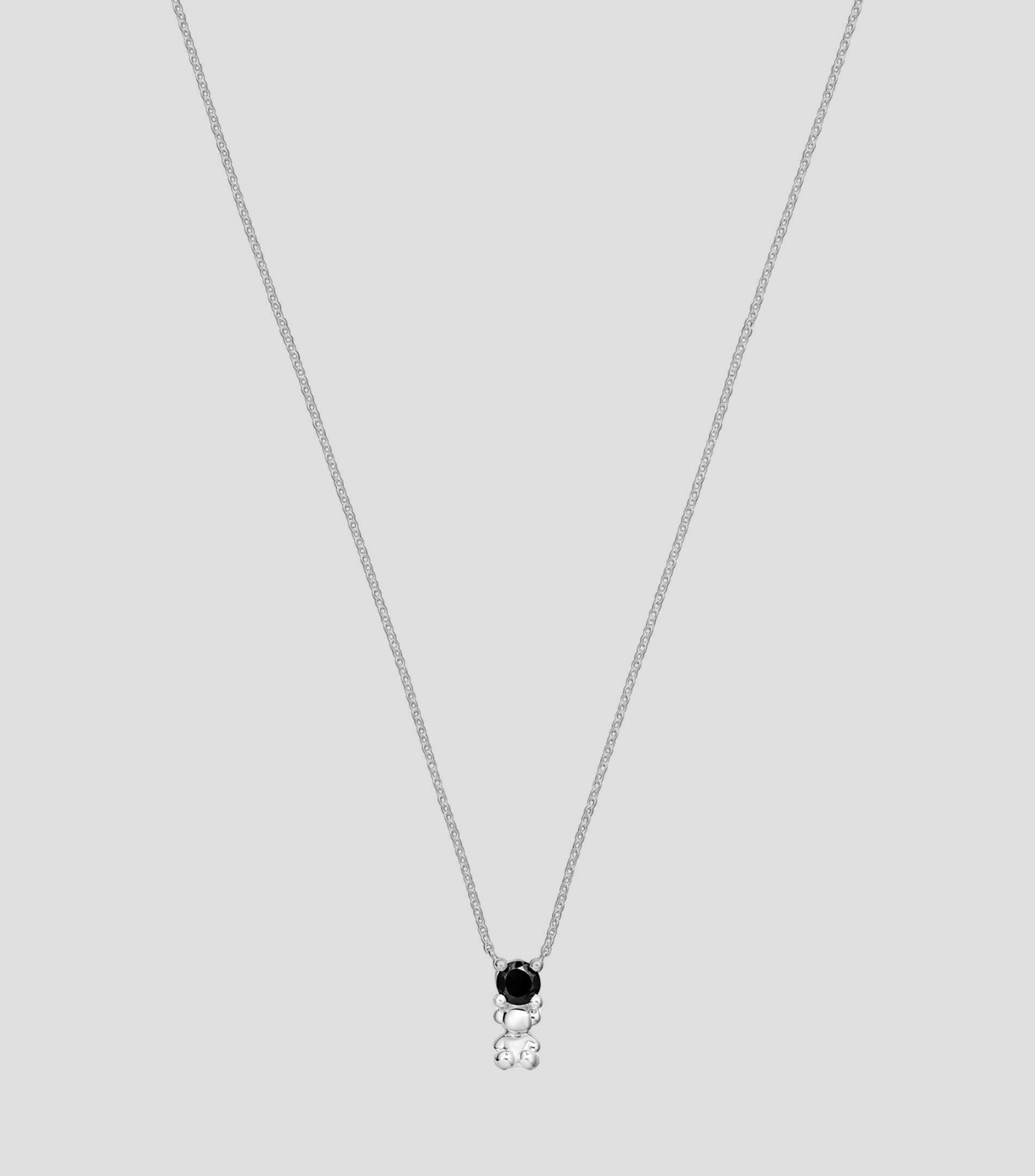 Collar en plata con motivo de oso Cachito Mío Mujer